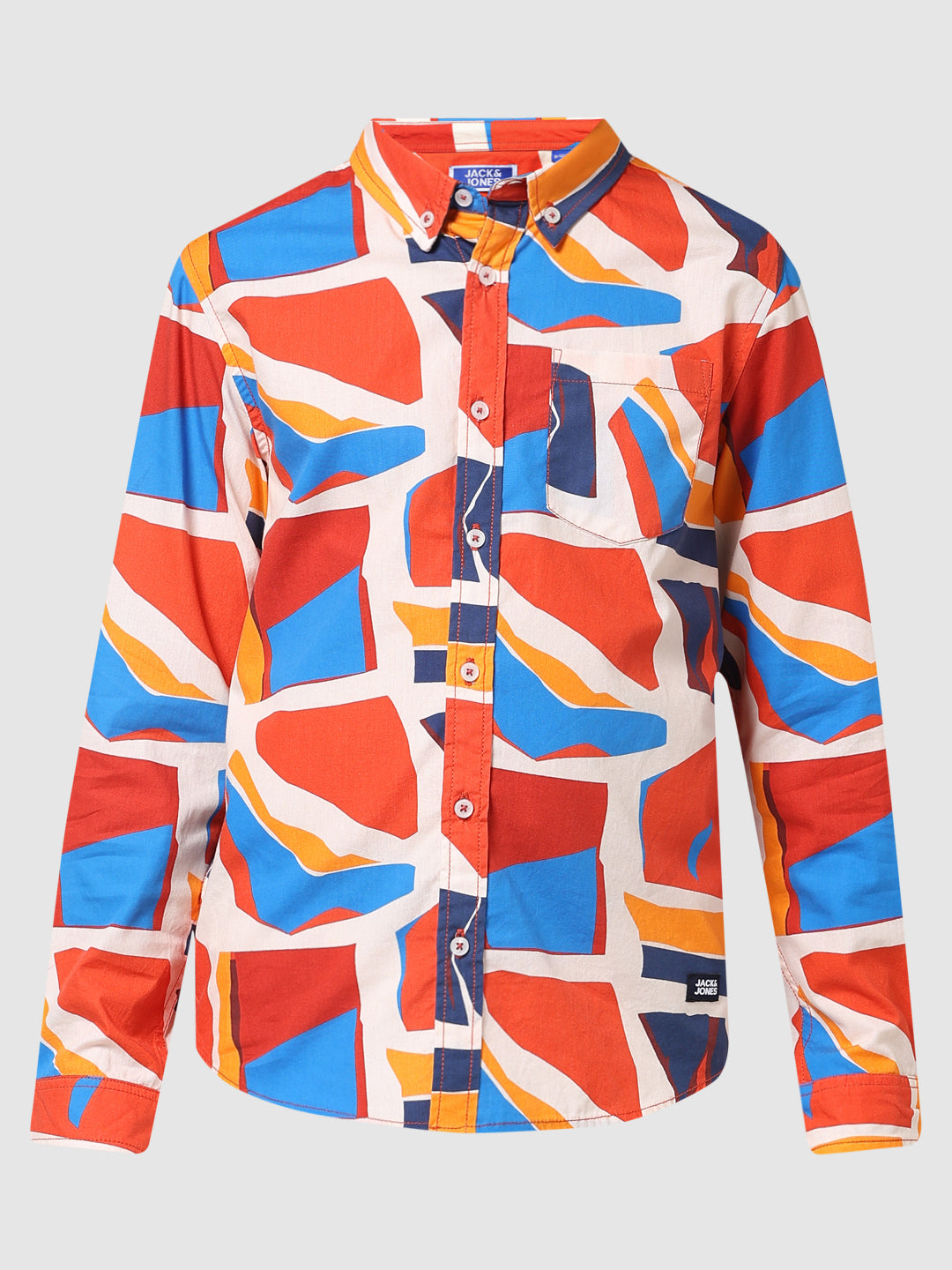 JUNIORS Regular Fit All-Over Print Shirts