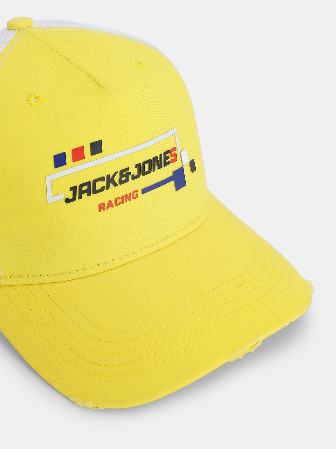 URBAN RACERS by JACK&JONES Yellow Trucker Cap