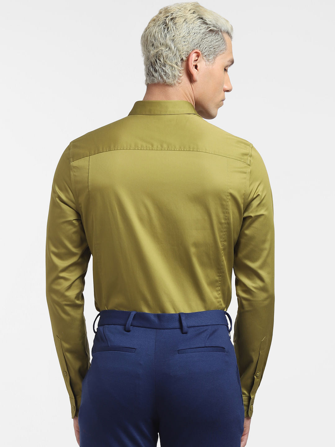 Green Full Sleeves Shirt