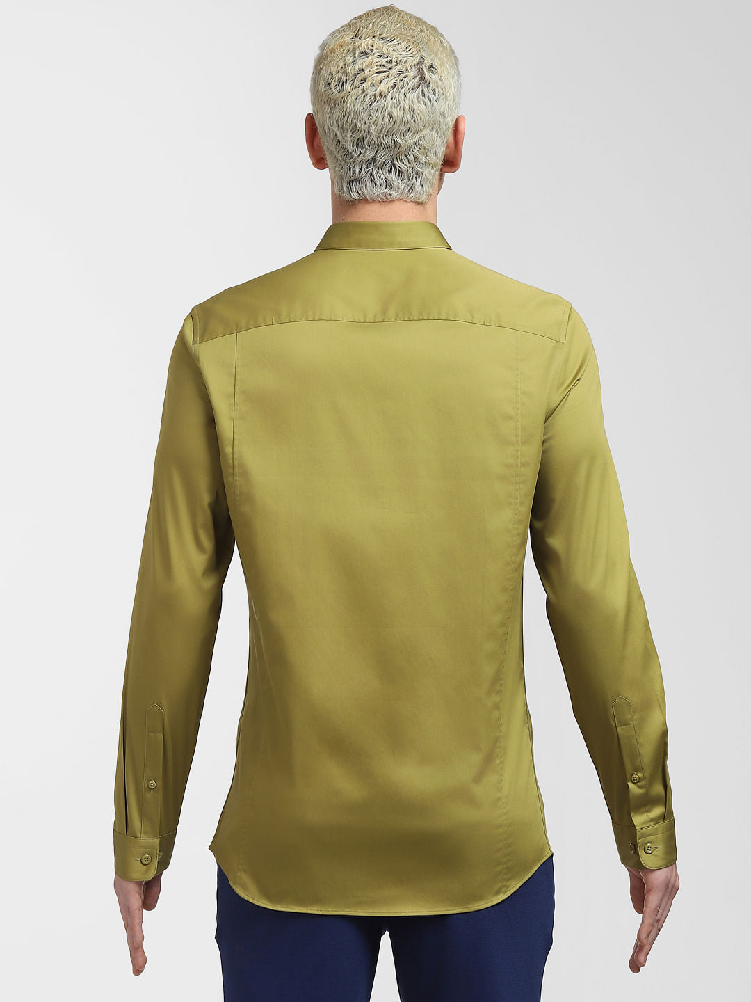 Green Full Sleeves Shirt