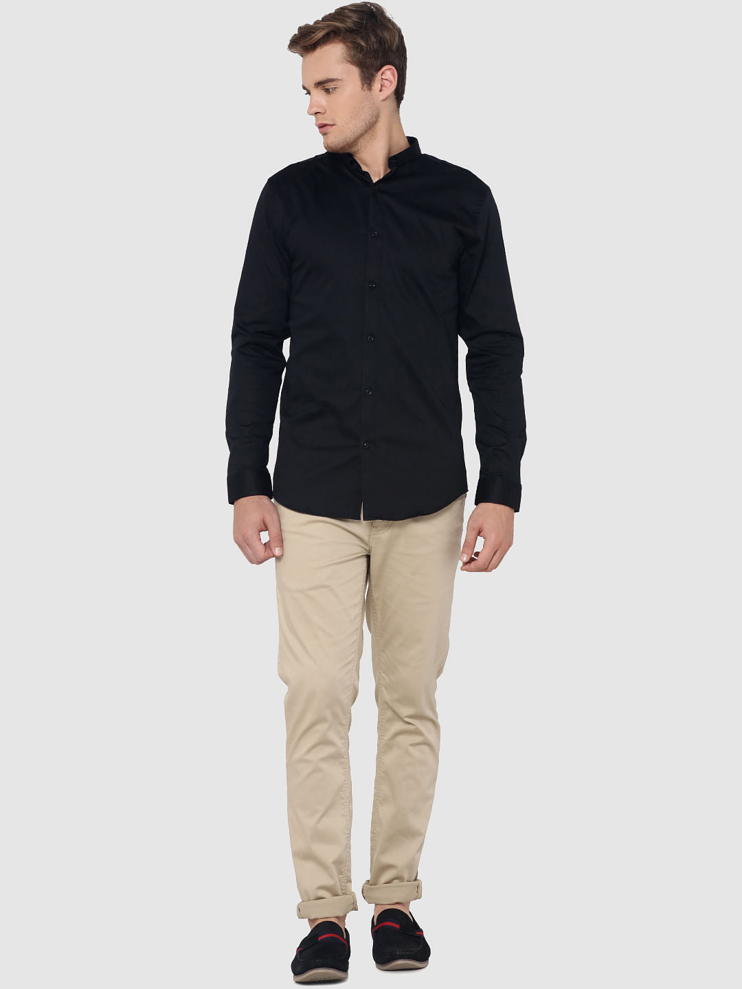 Black Full Sleeves Shirt