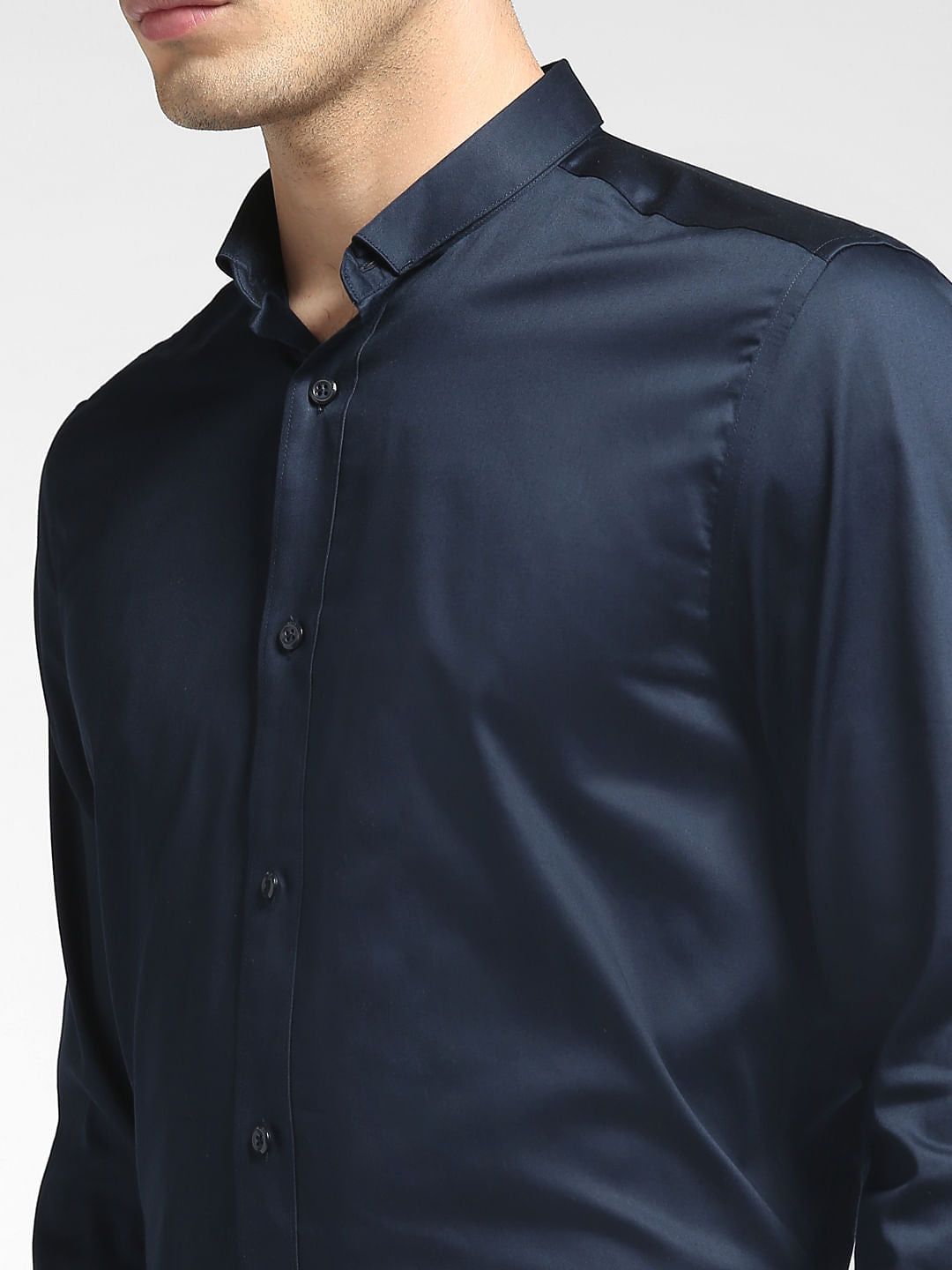 Blue Full Sleeves Shirt