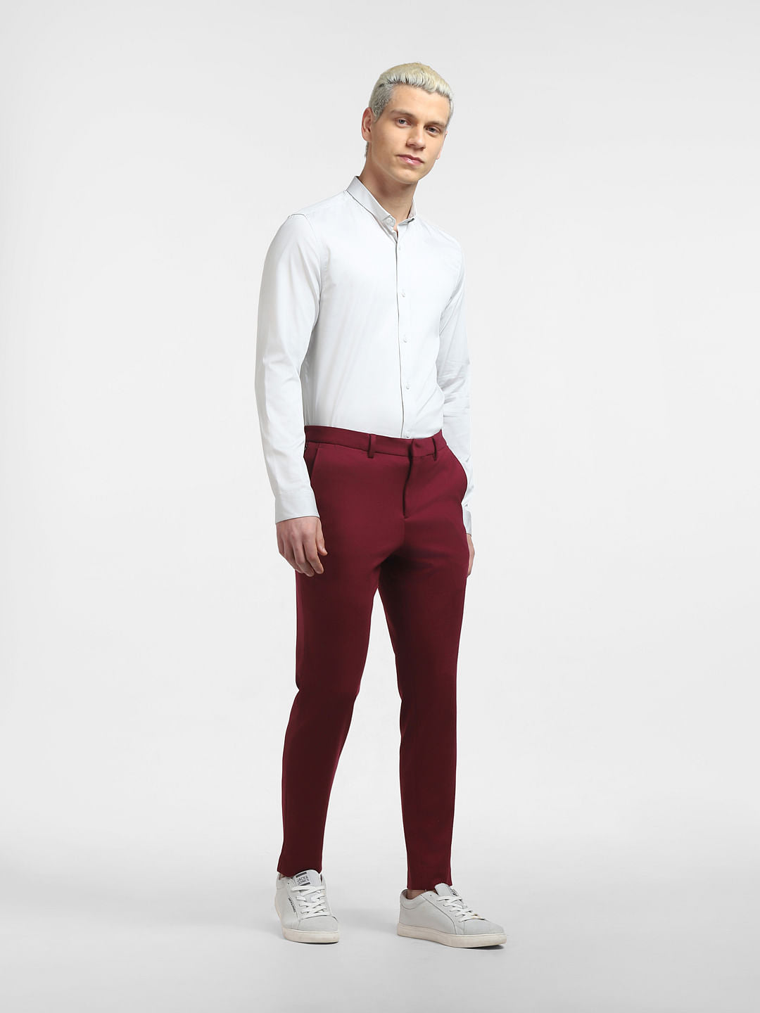 Light Grey Full Sleeves Shirt