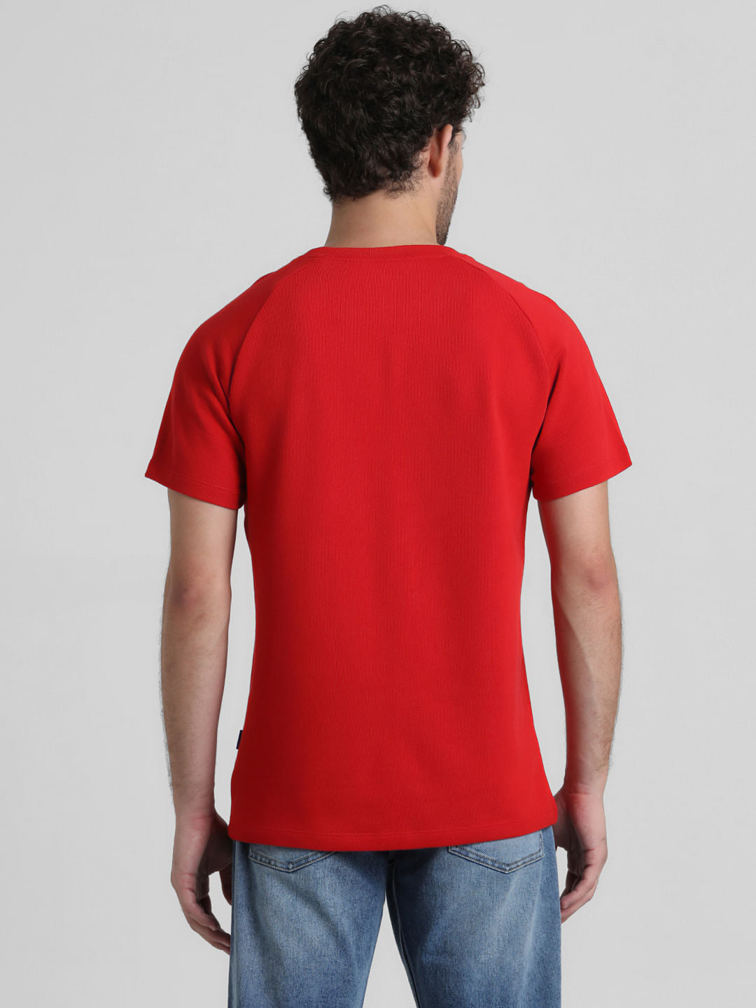 Originals Red Logo Print T-shirt