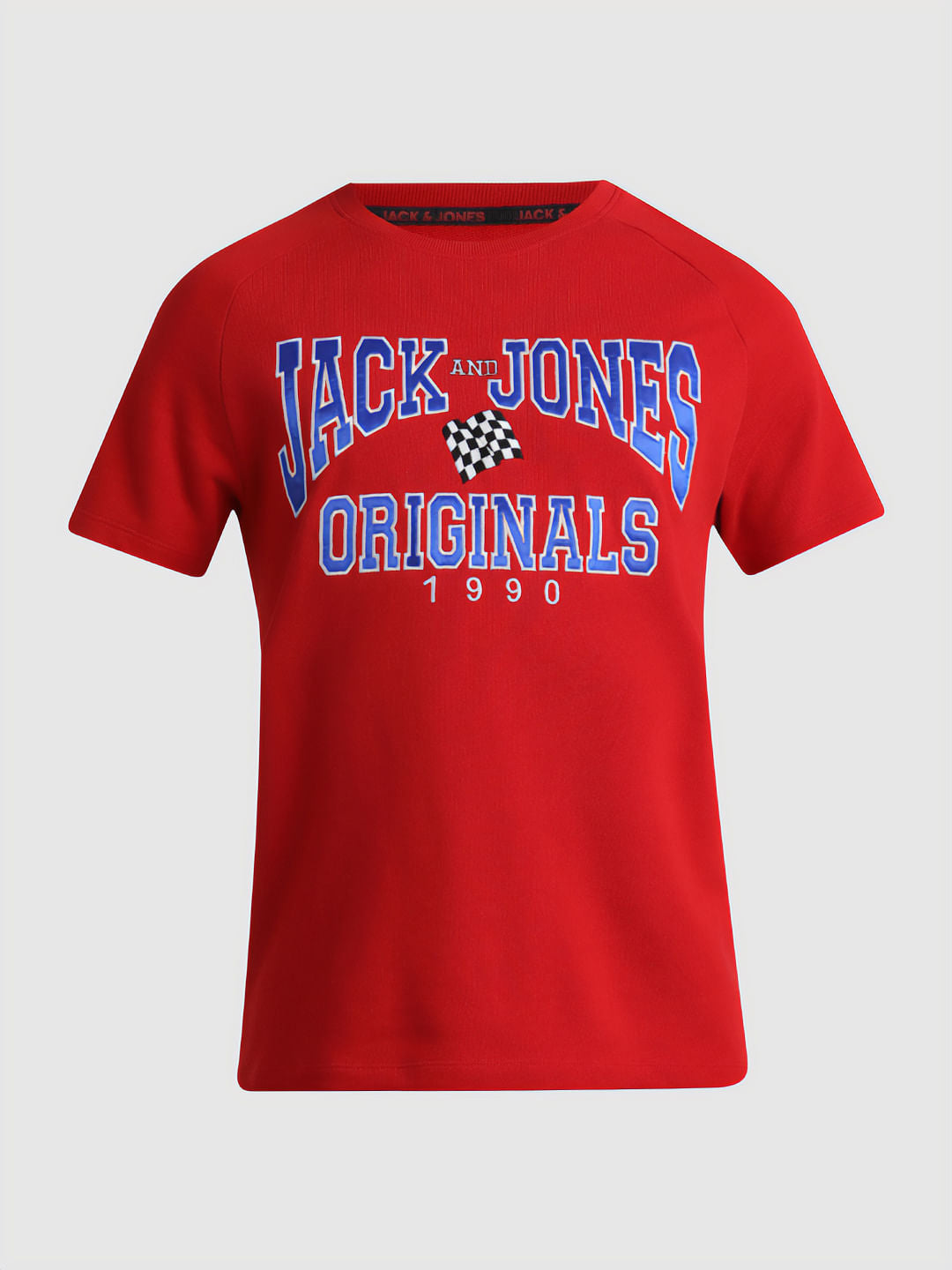 Originals Red Logo Print T-shirt