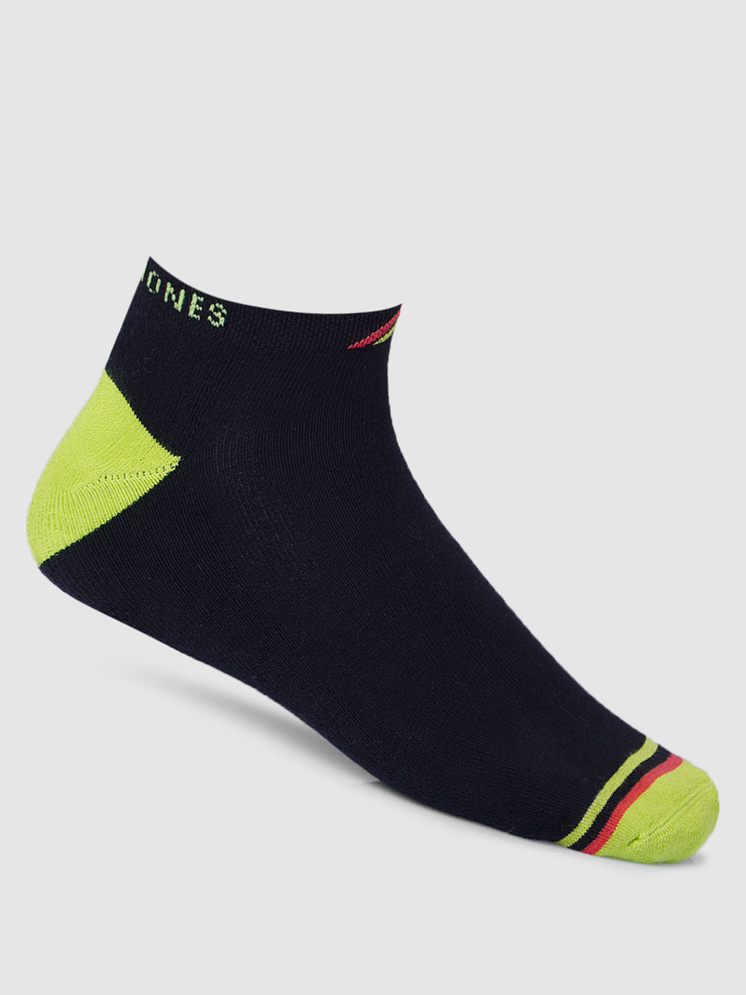 Pack of 3 Navy Terry Ankle Length Socks