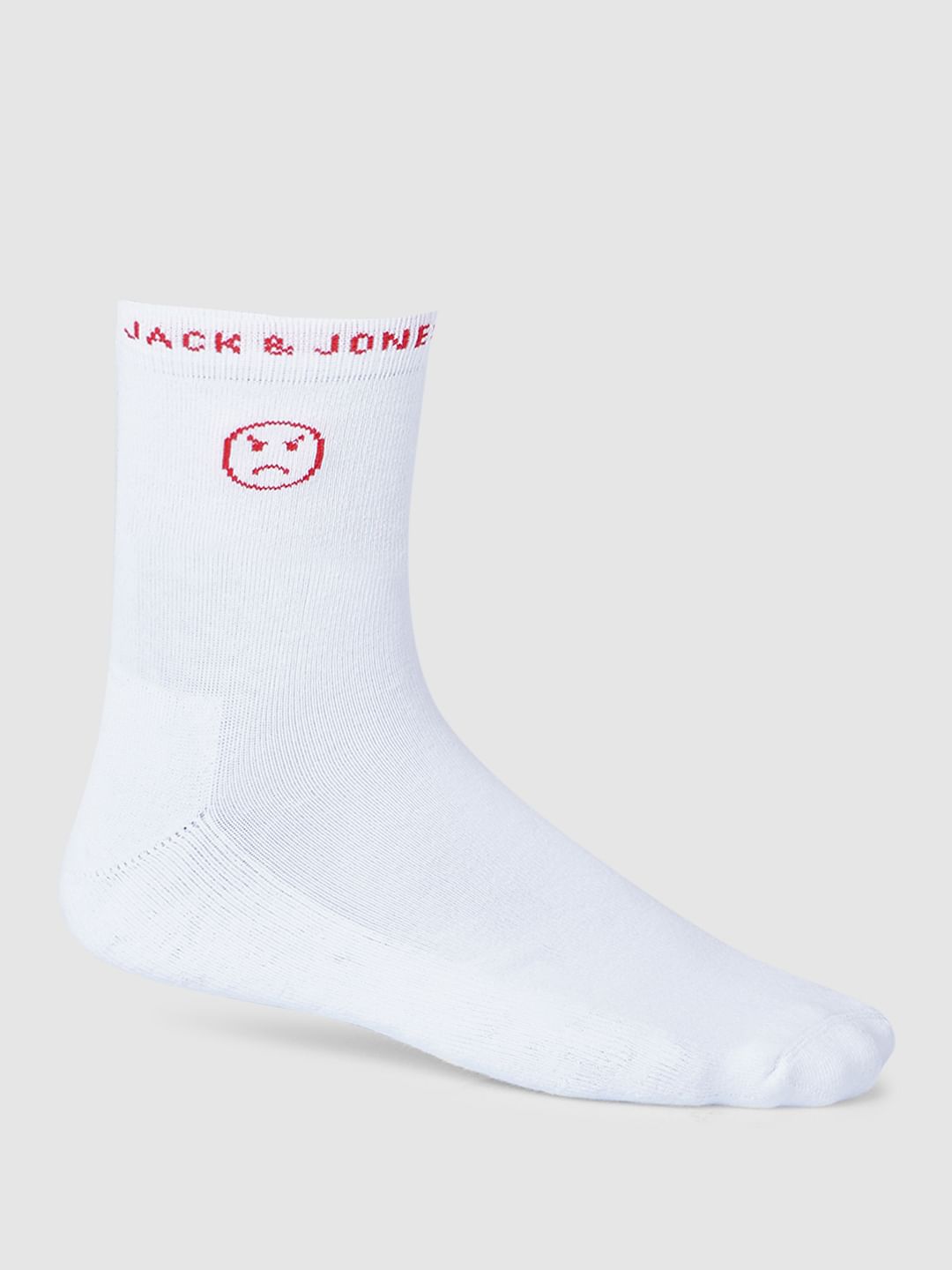 Pack Of 3 White Terry Mid Length Socks