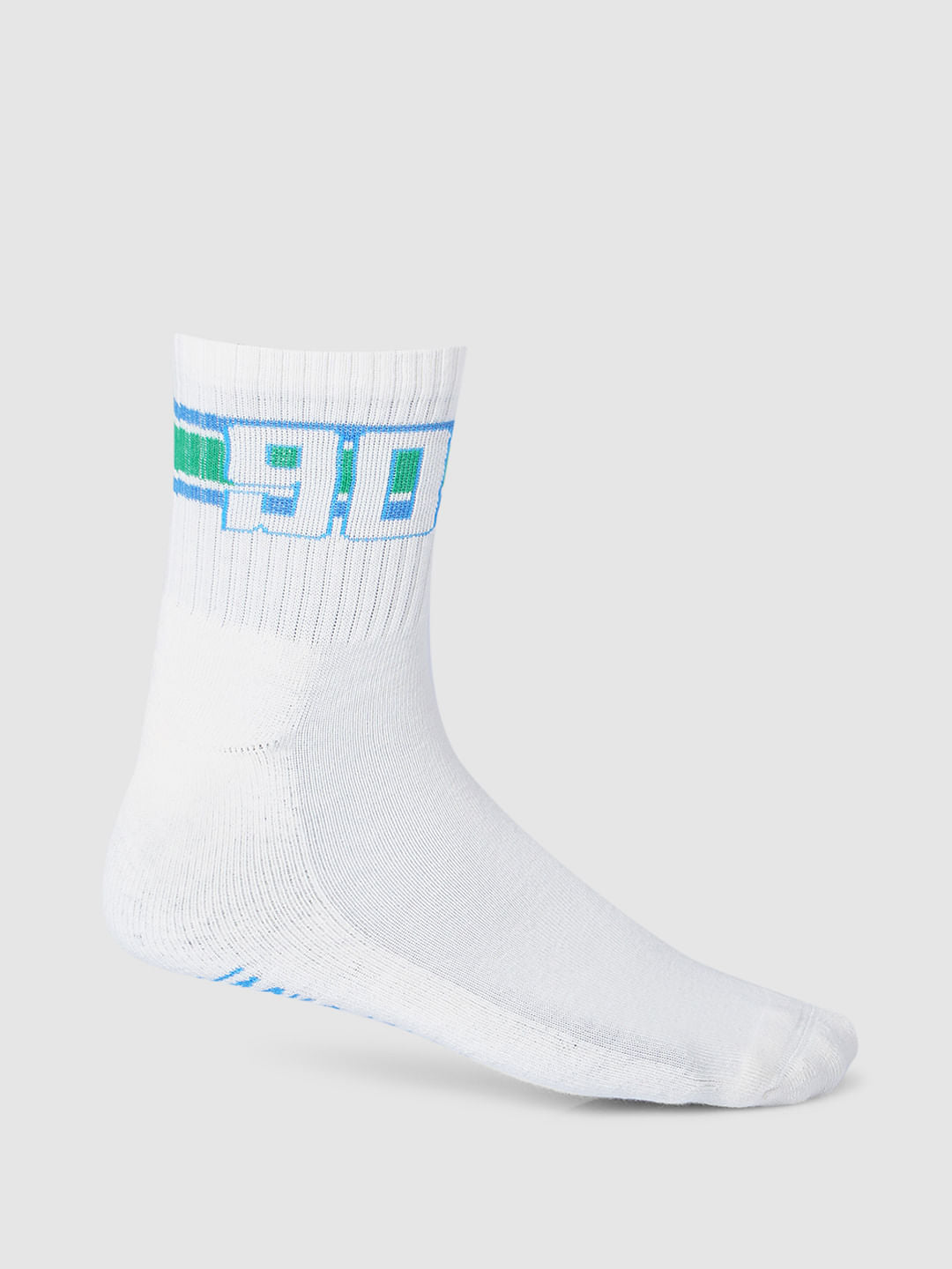Pack Of 3 Terry Mid Length Socks