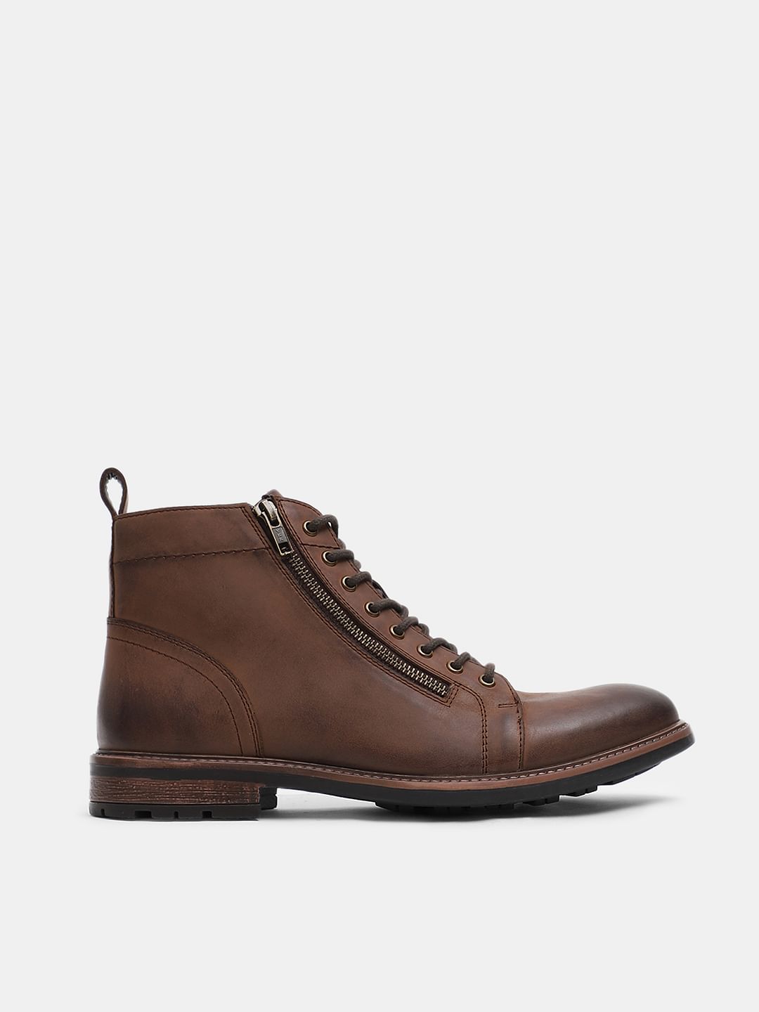 Brown Leather Boots