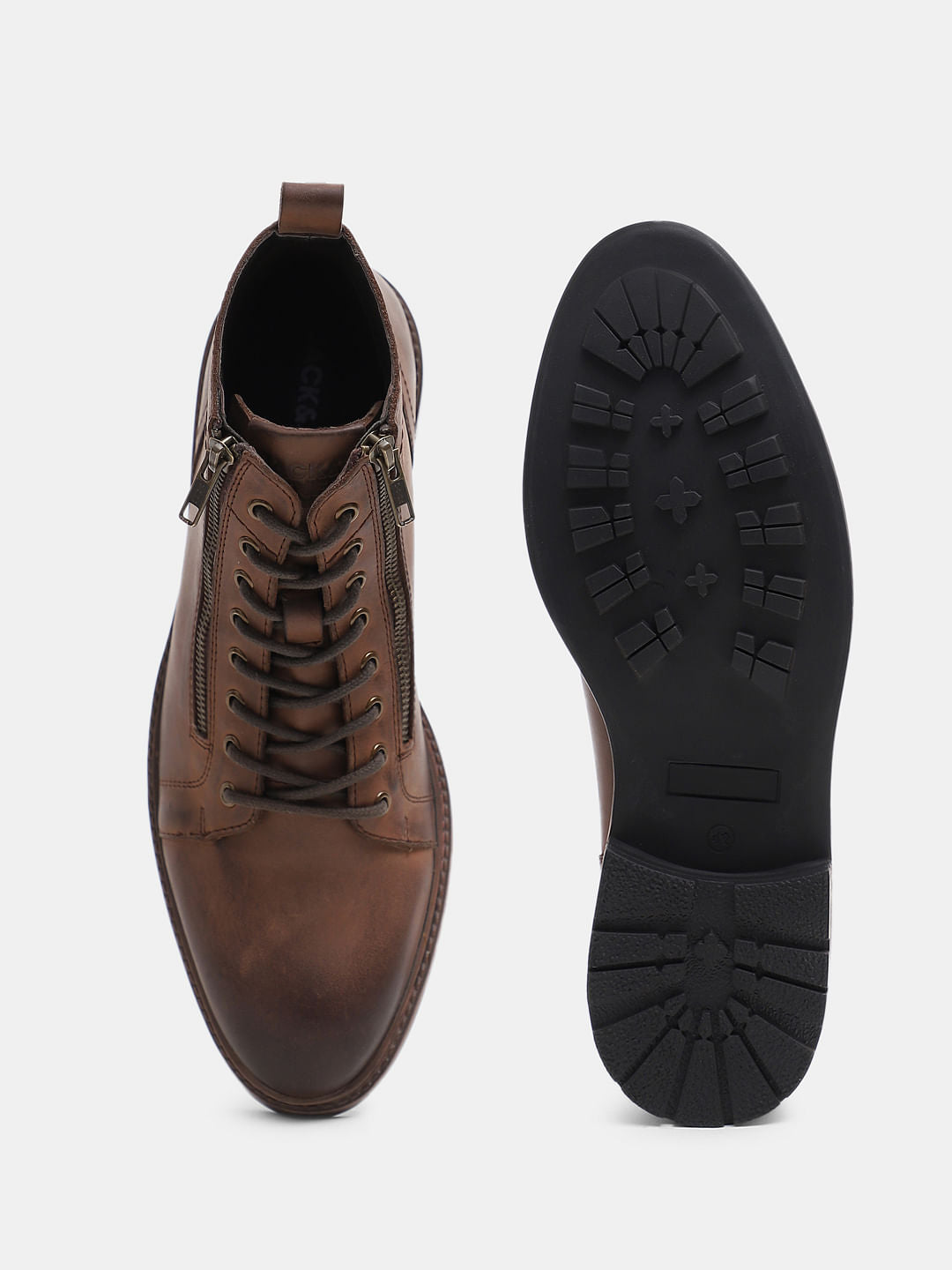 Brown Leather Boots