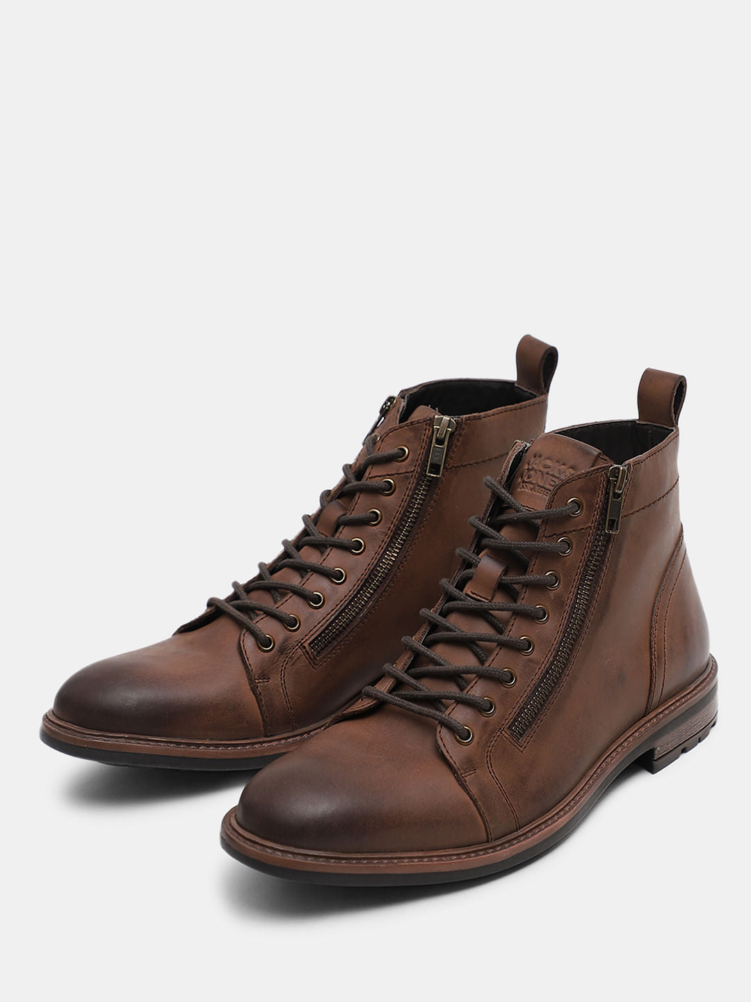Brown Leather Boots
