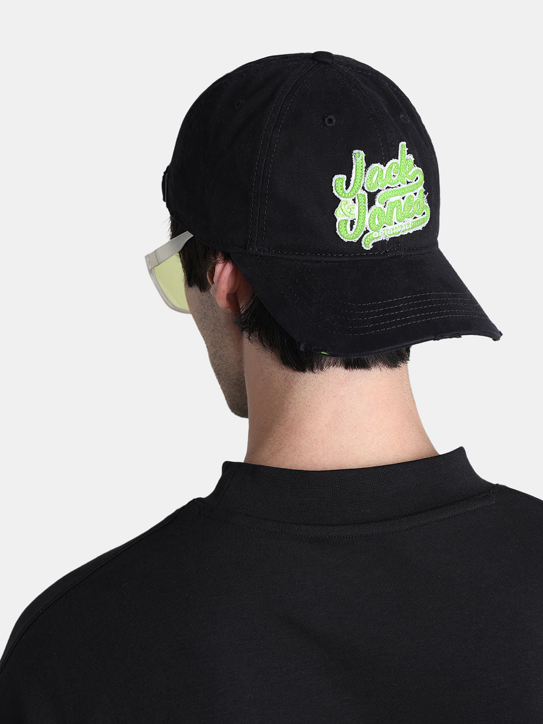 Black Varsity Baseball Cap