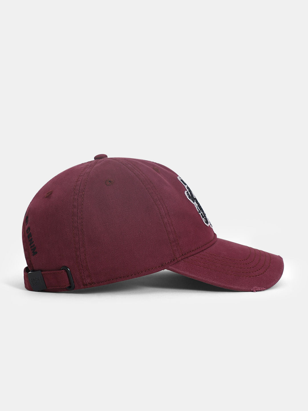 Maroon Embroidered Logo Varsity Cap