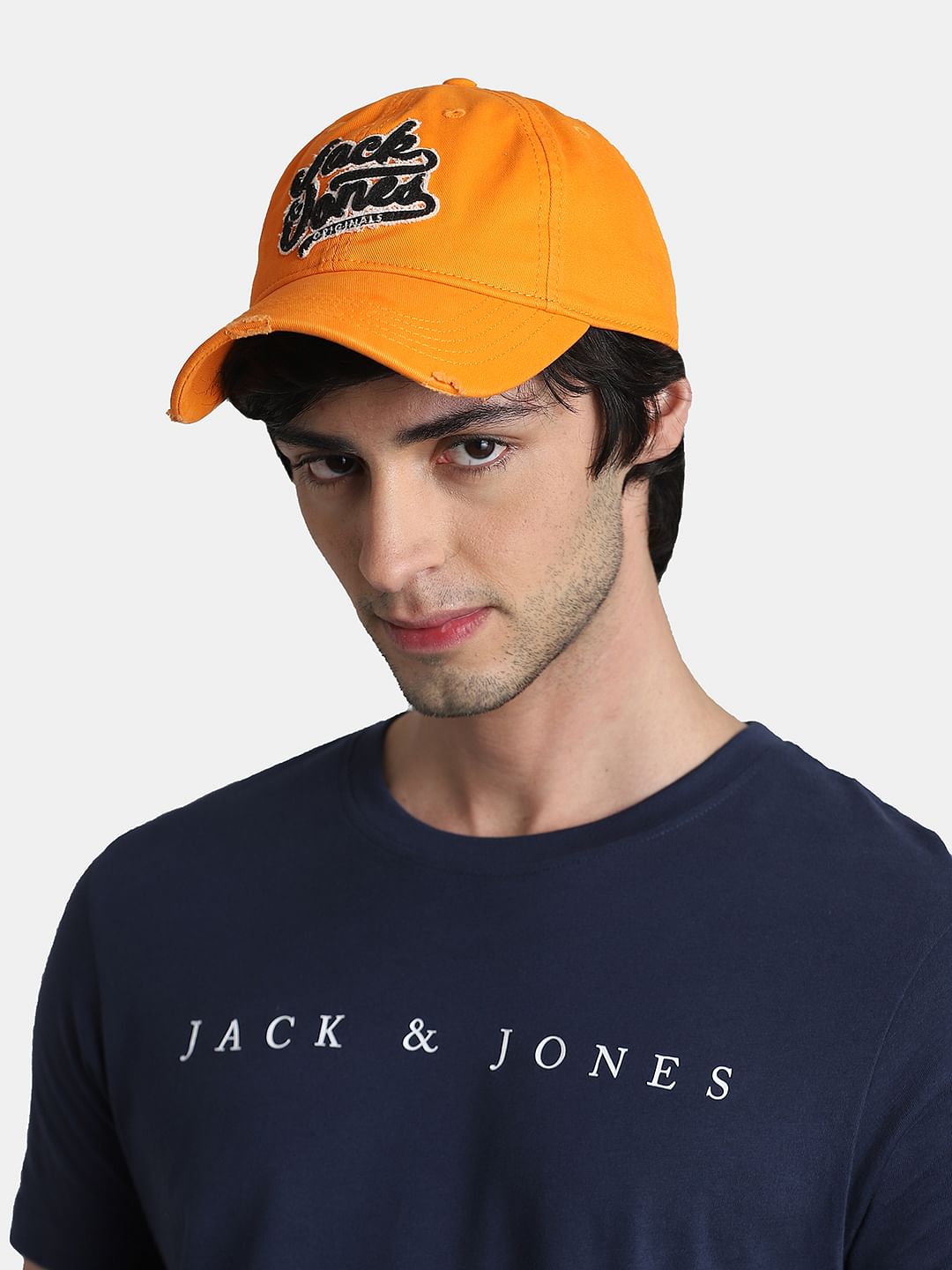 Orange Varsity Logo Baseball Cap