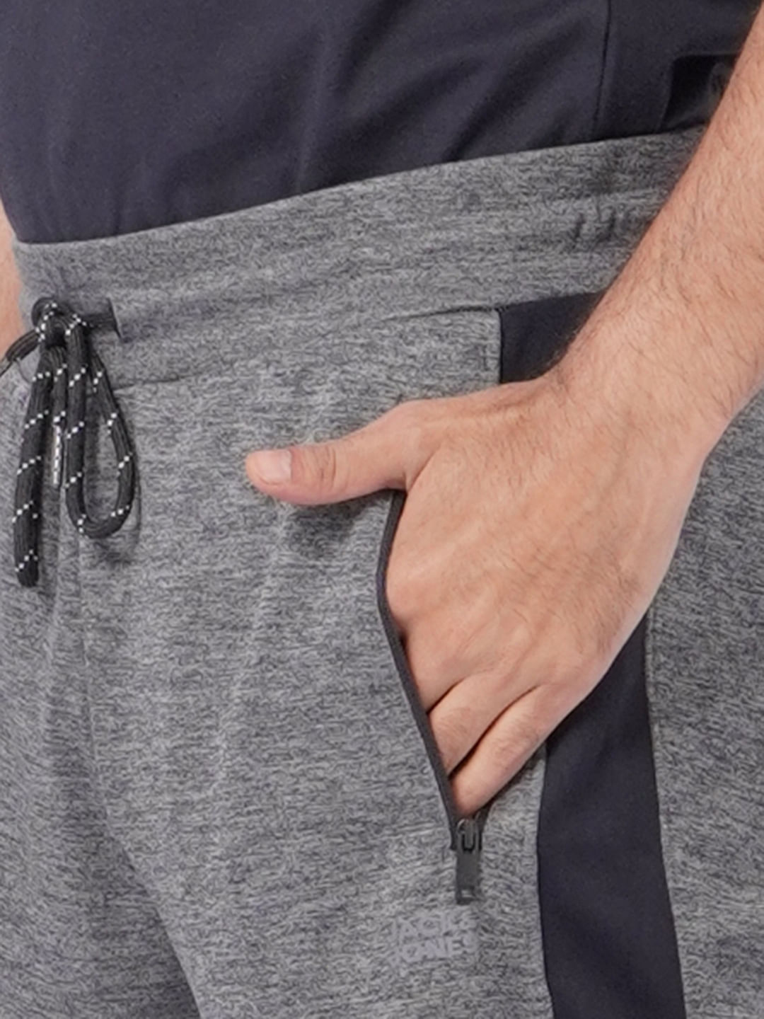 Grey Mid Rise Sweatshorts