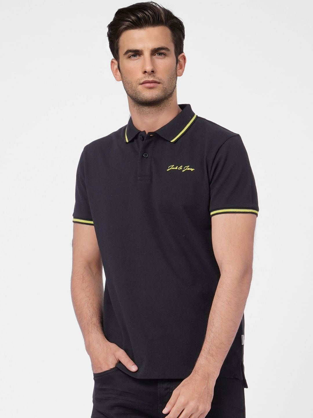 Black Polo T-shirt