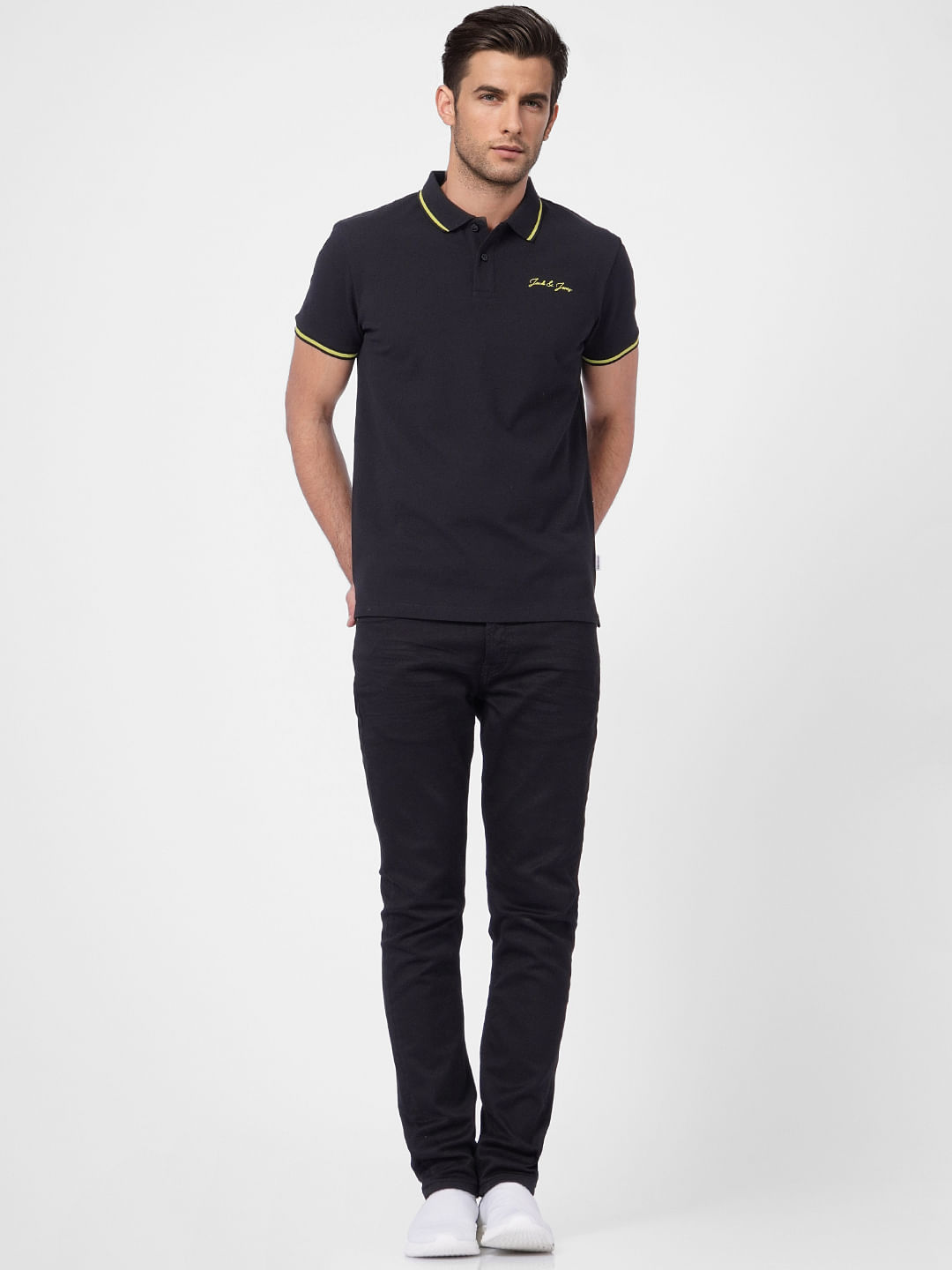 Black Polo T-shirt