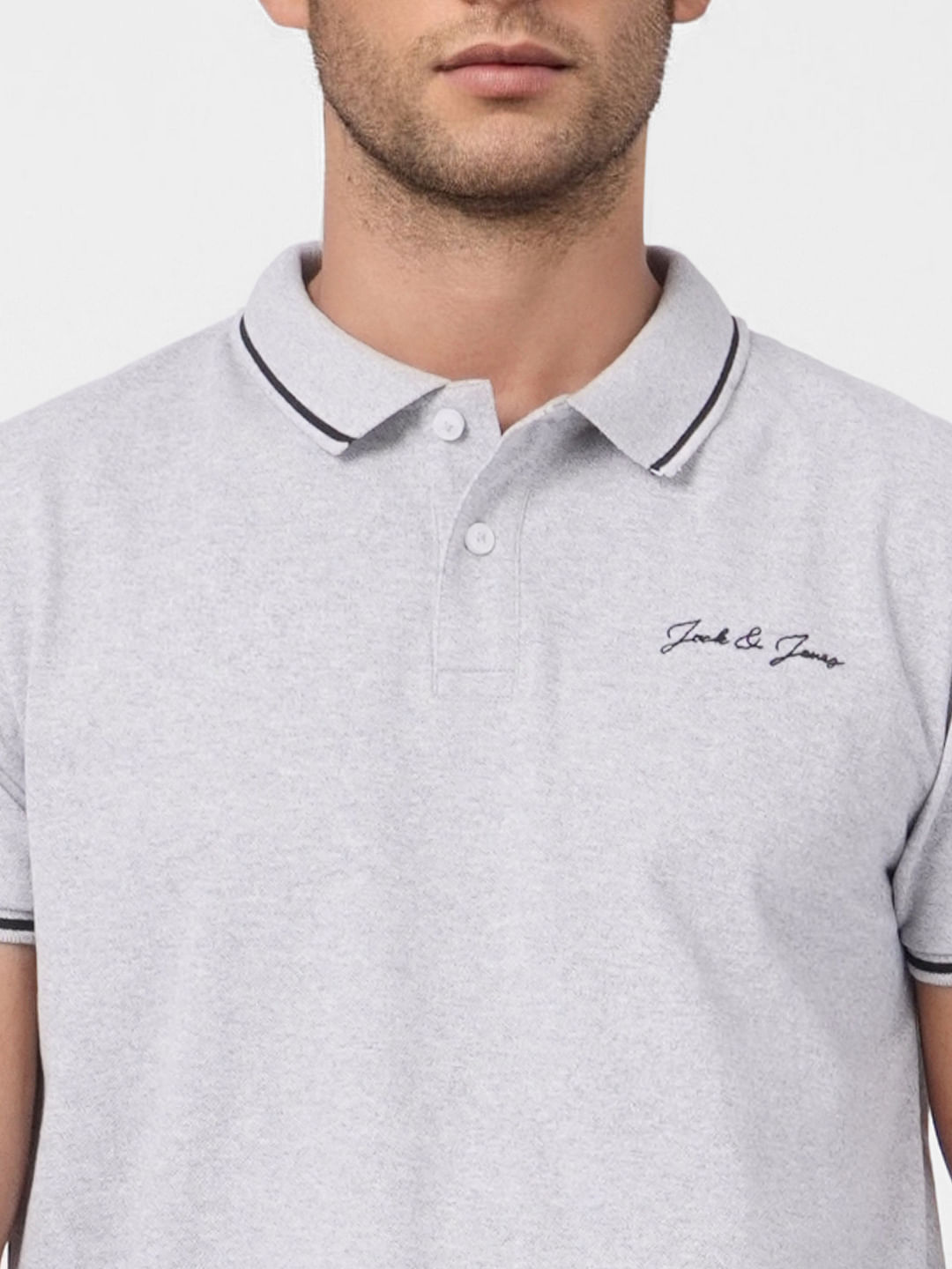 Light Grey Polo T-shirt