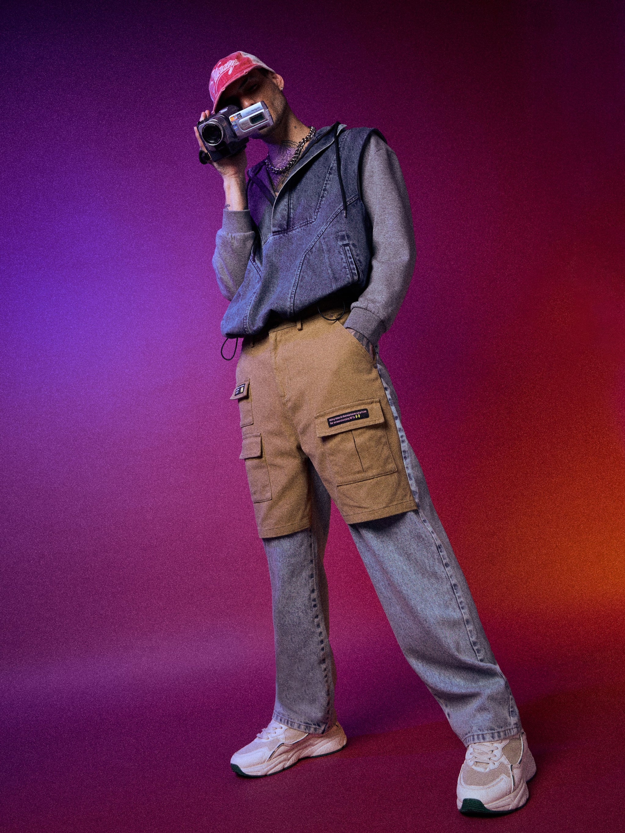 UNMATCHED by JACK&JONES Blue High Rise Dario Anti Fit Jeans