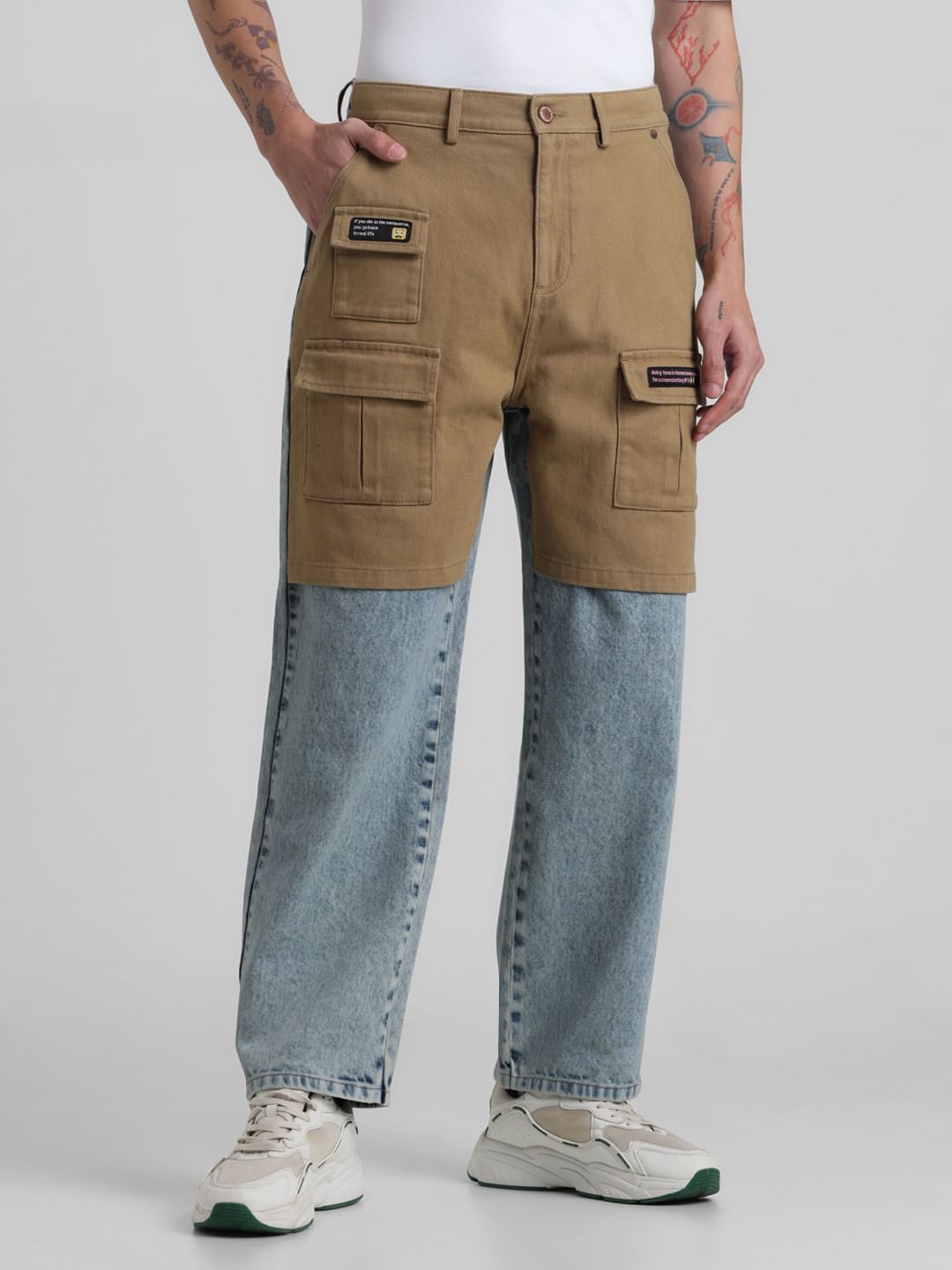 UNMATCHED by JACK&JONES Blue High Rise Dario Anti Fit Jeans