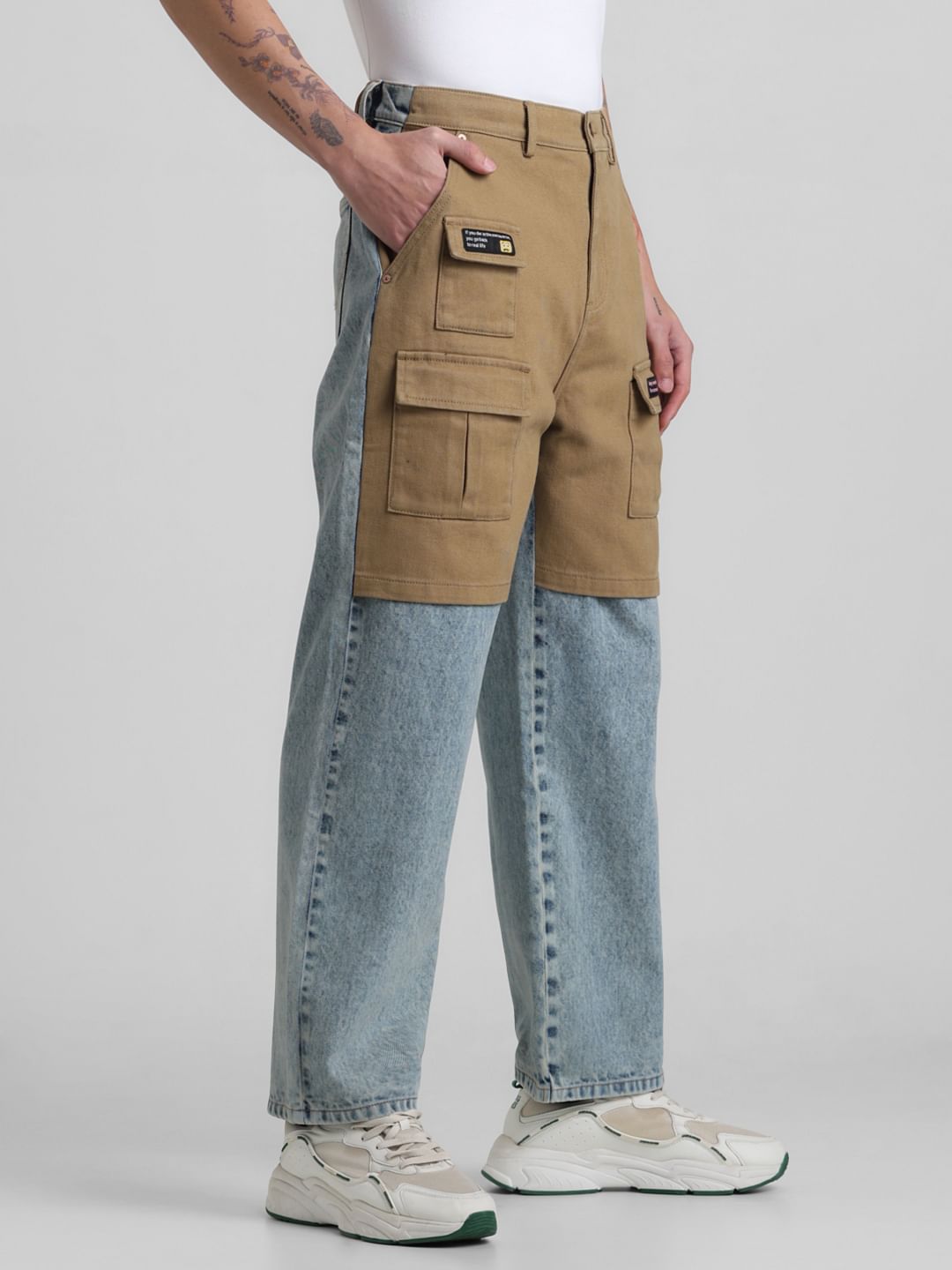 UNMATCHED by JACK&JONES Blue High Rise Dario Anti Fit Jeans