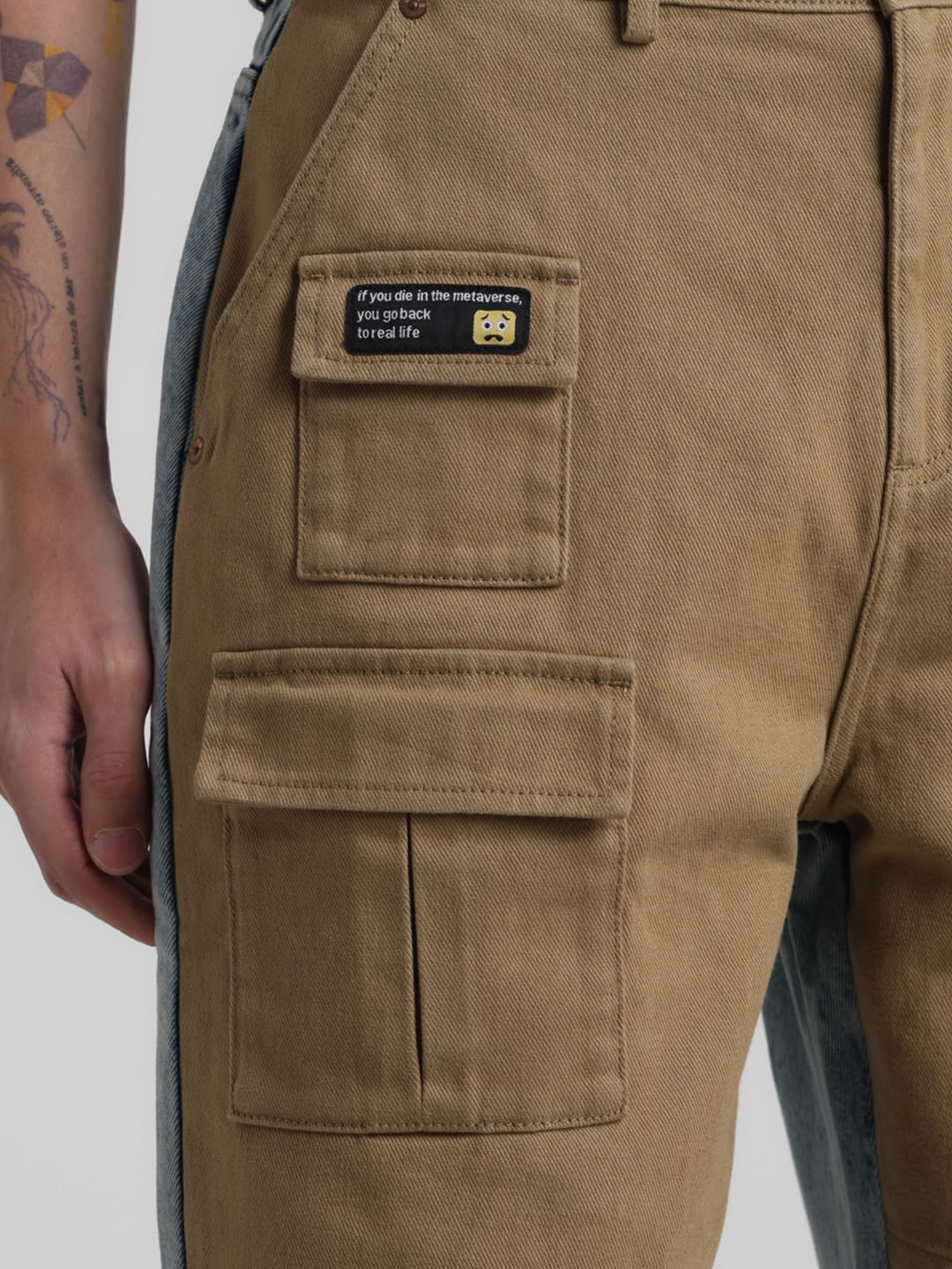 UNMATCHED by JACK&JONES Blue High Rise Dario Anti Fit Jeans