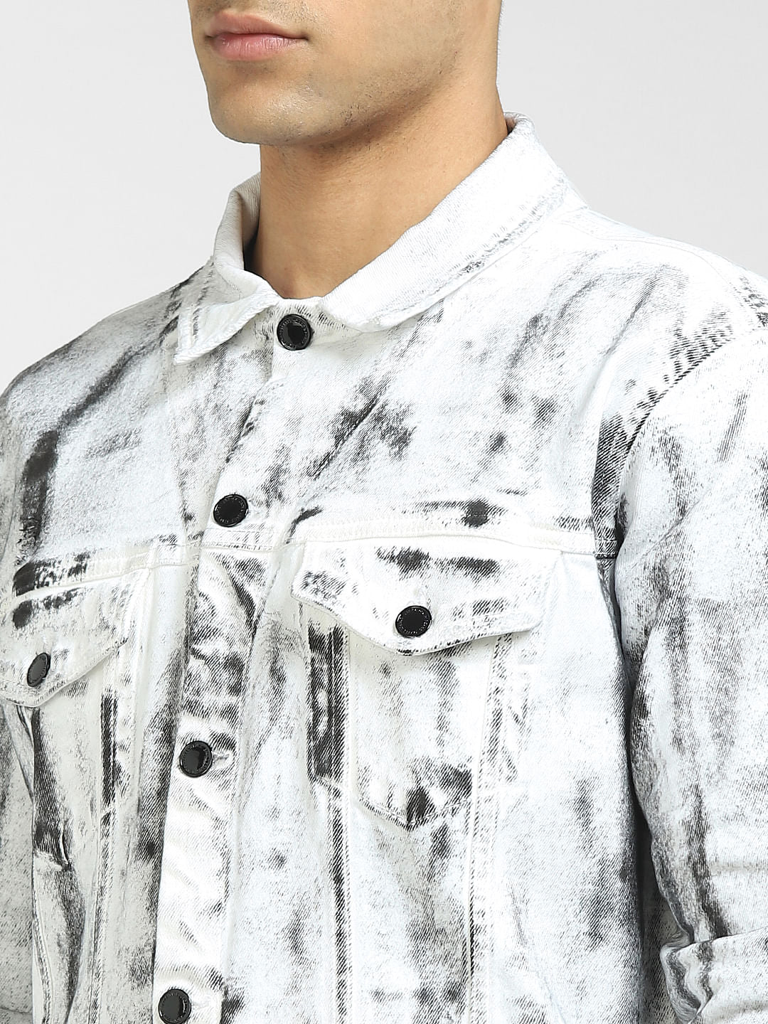 White Washed Denim Jacket