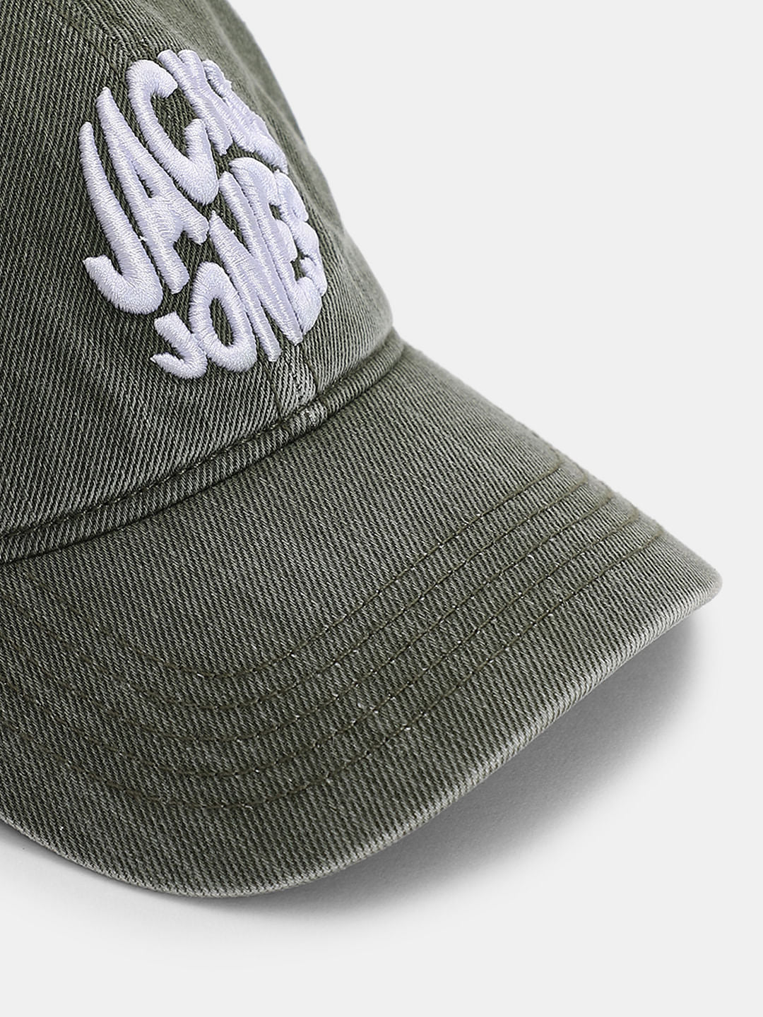 Green Faded Denim Cap