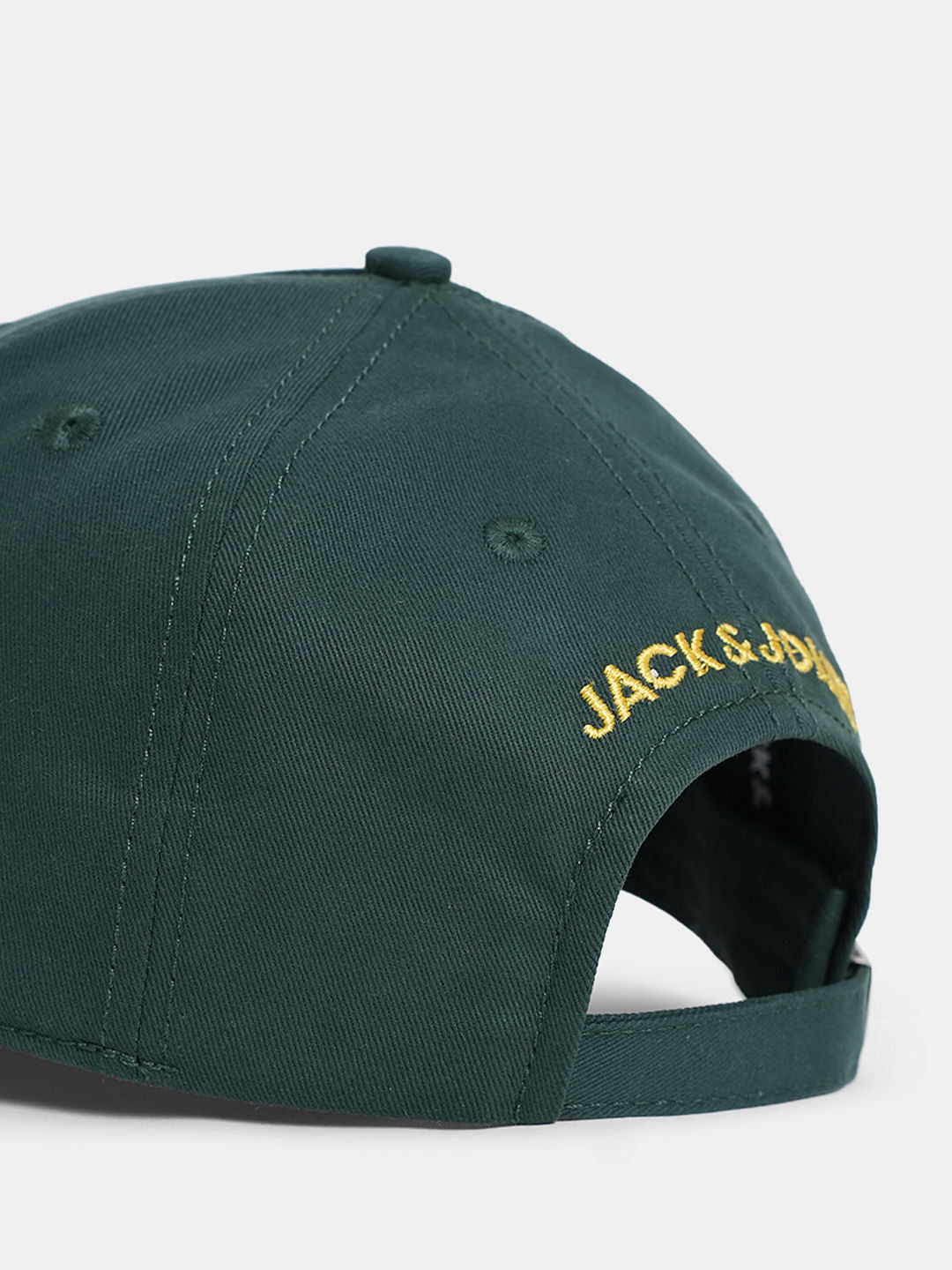 Green Cotton Printed Cap