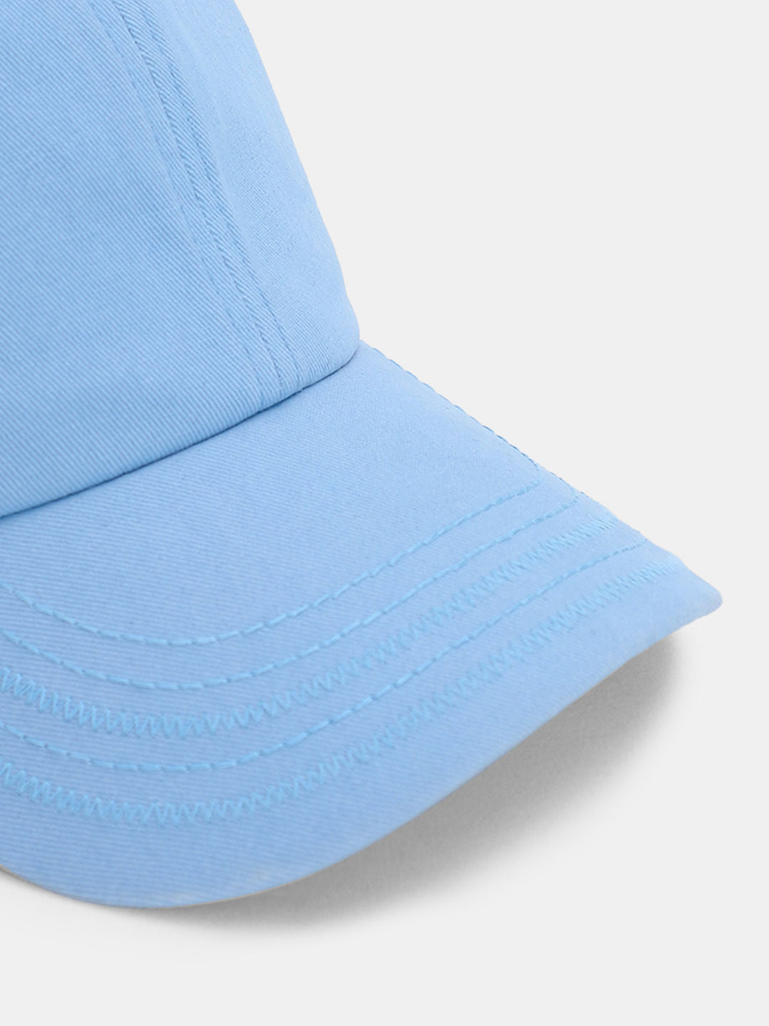 Light Blue Cotton Baseball Cap