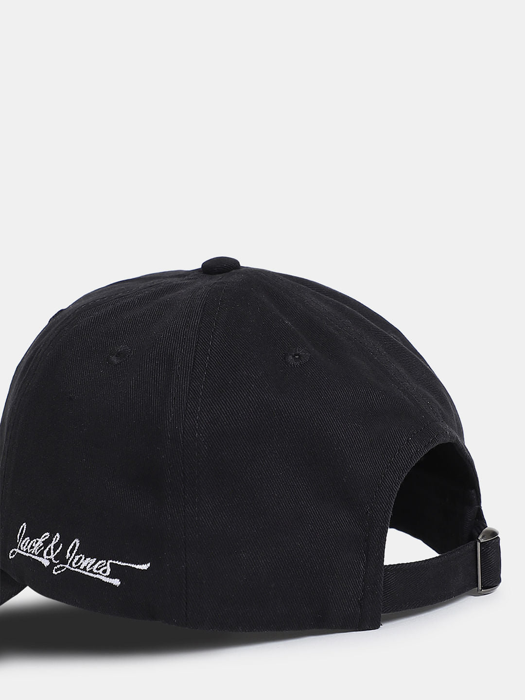 Black Cotton Baseball Cap
