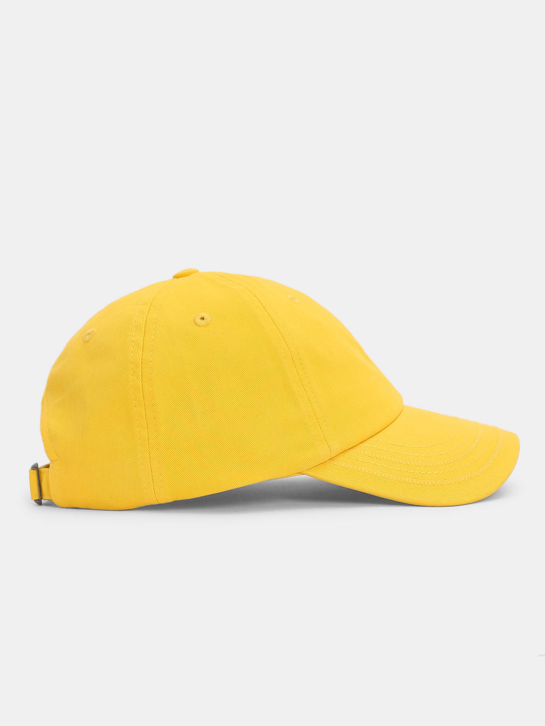 Light Yellow Cotton Baseball Cap