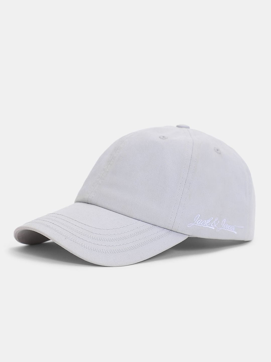 Light Grey Cotton Baseball Cap