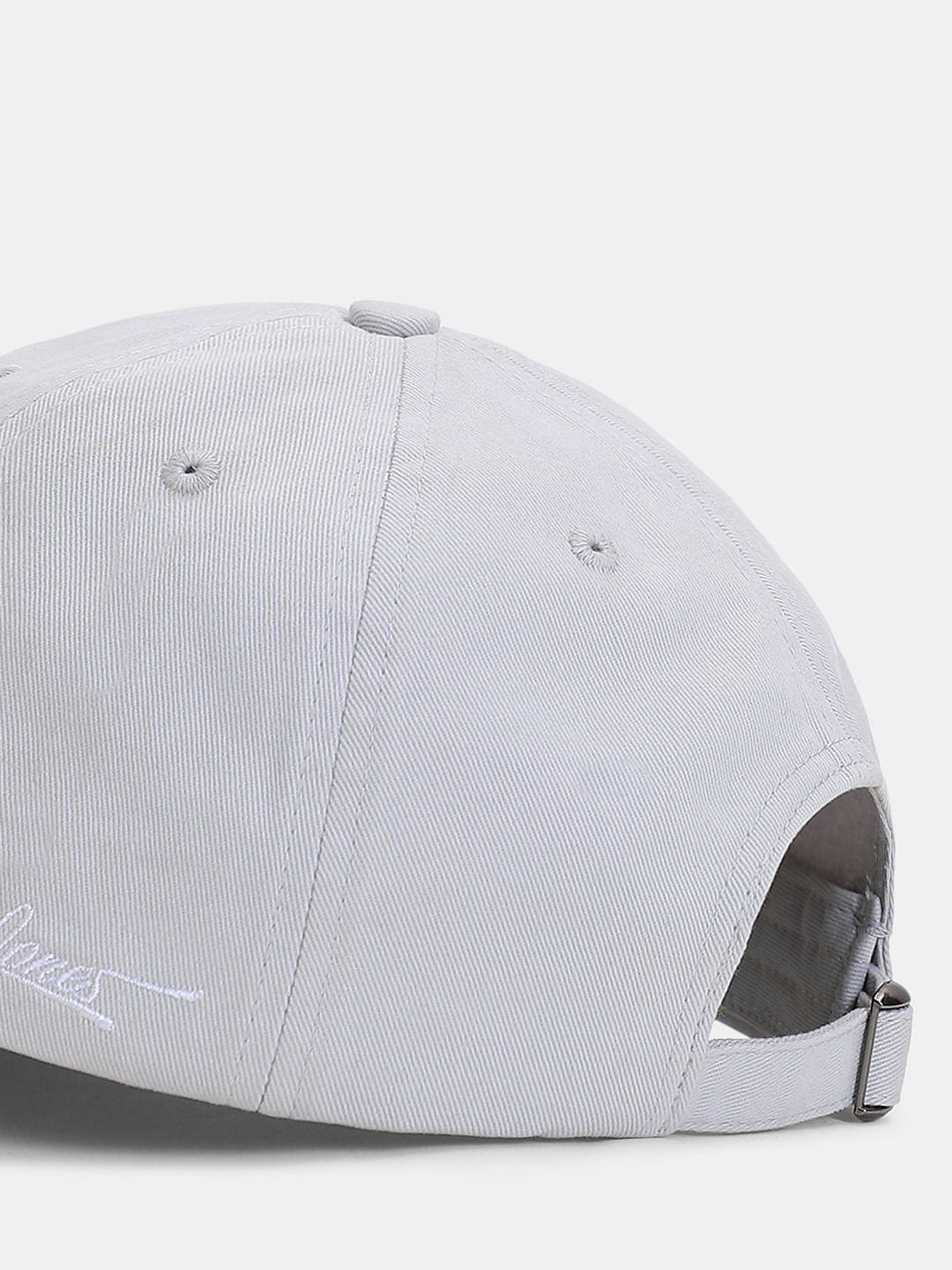 Light Grey Cotton Baseball Cap