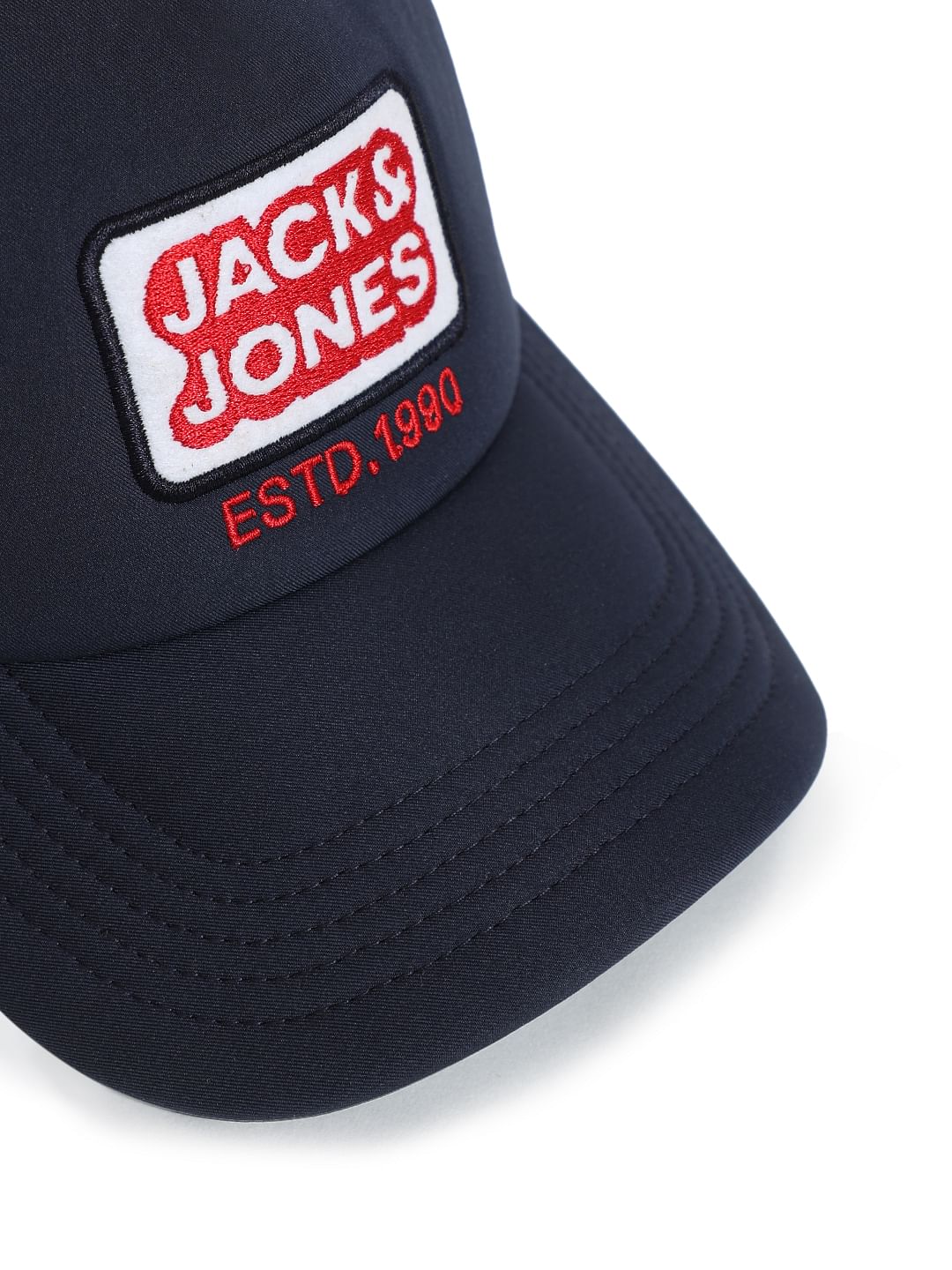 Navy Blue Mesh Trucker Cap