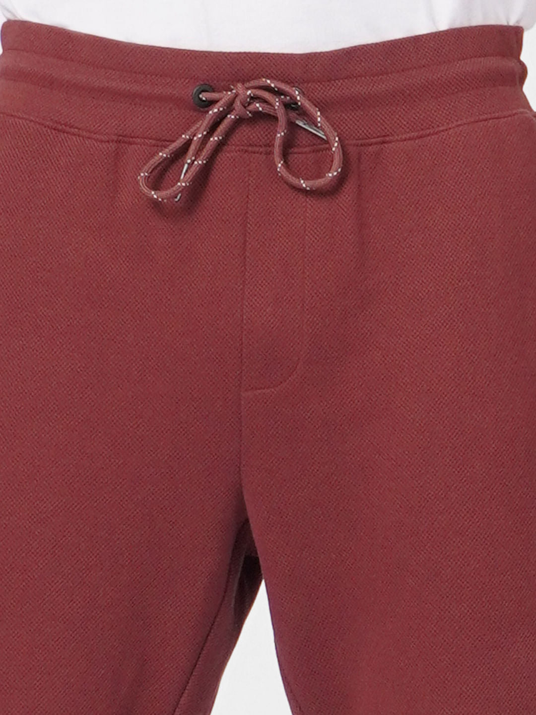 Red Logo Print Sweatpants