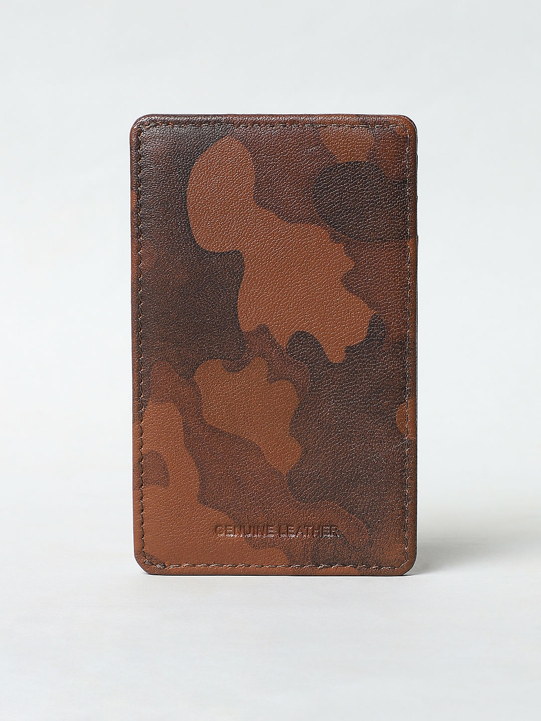 Brown Camo Card Holder