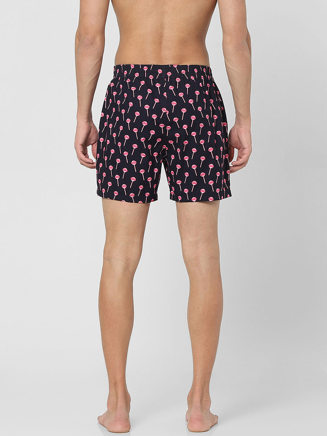 Black Lollipop Printed Boxers