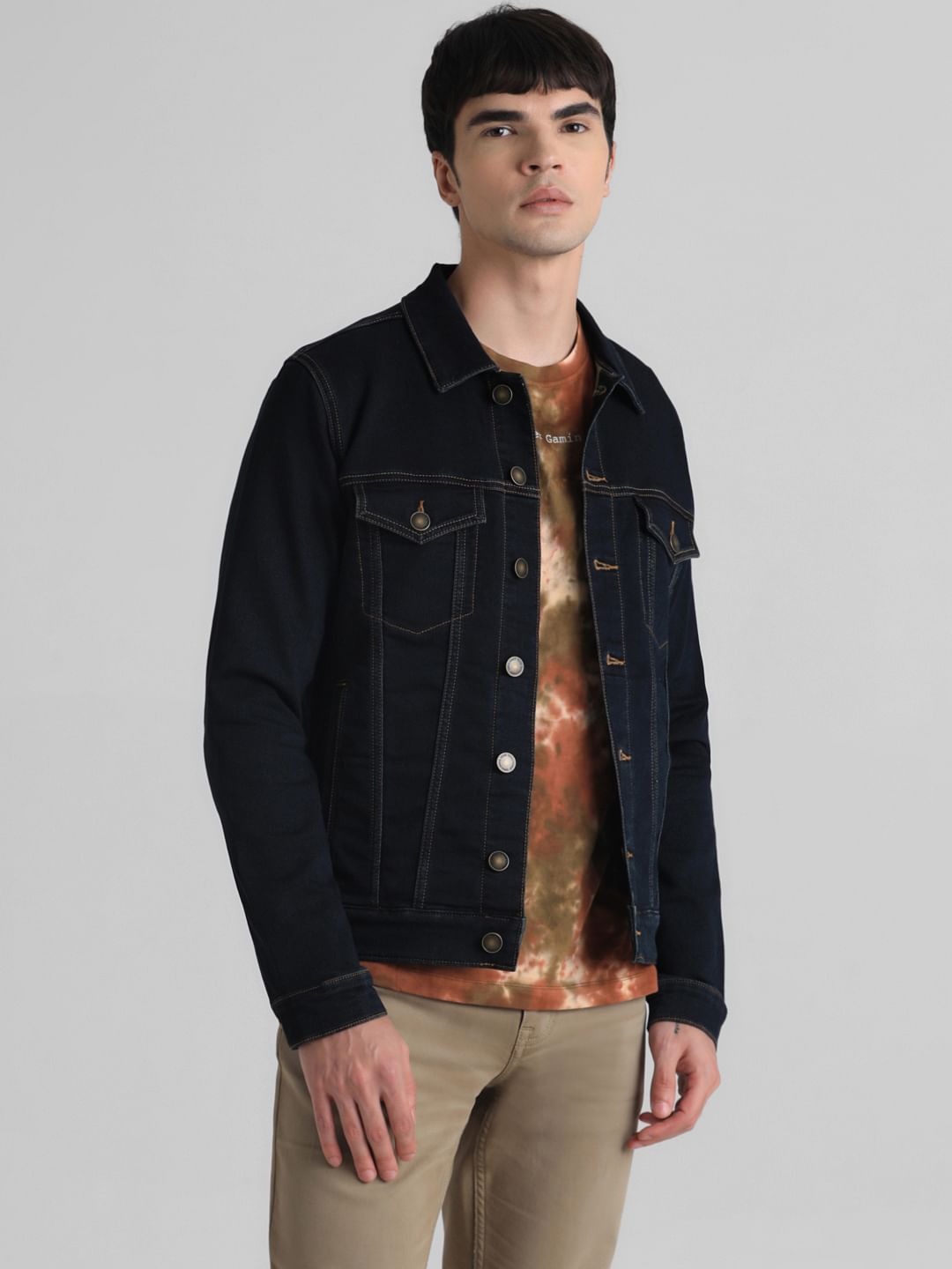 Dark Blue Denim Jacket