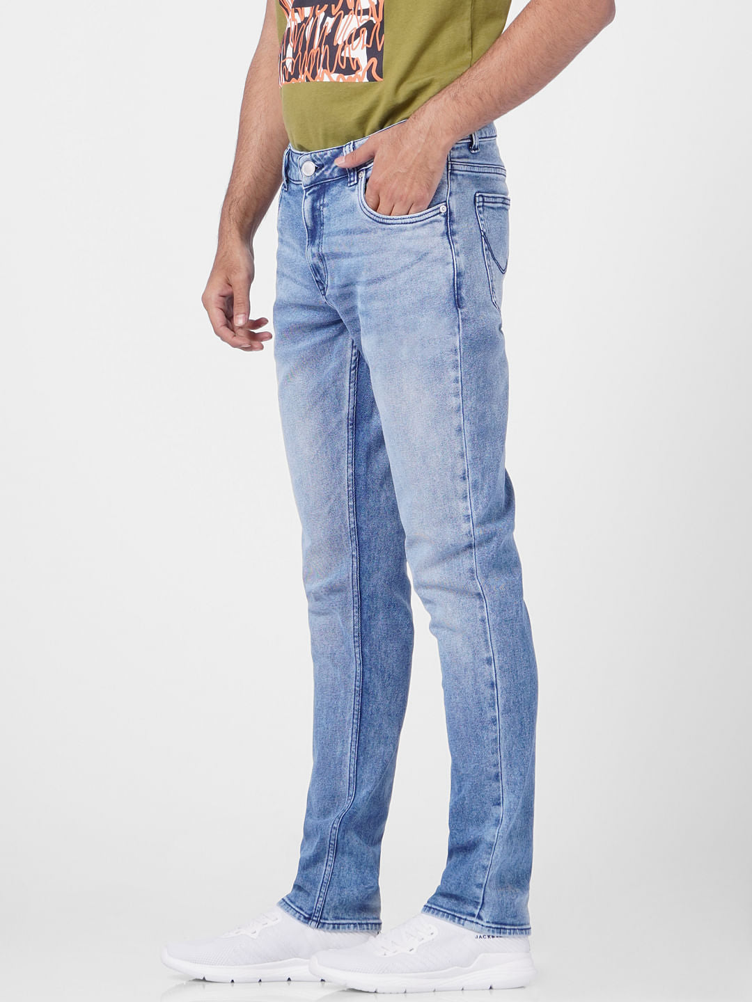 Light Blue Low Rise Ben Skinny Jeans
