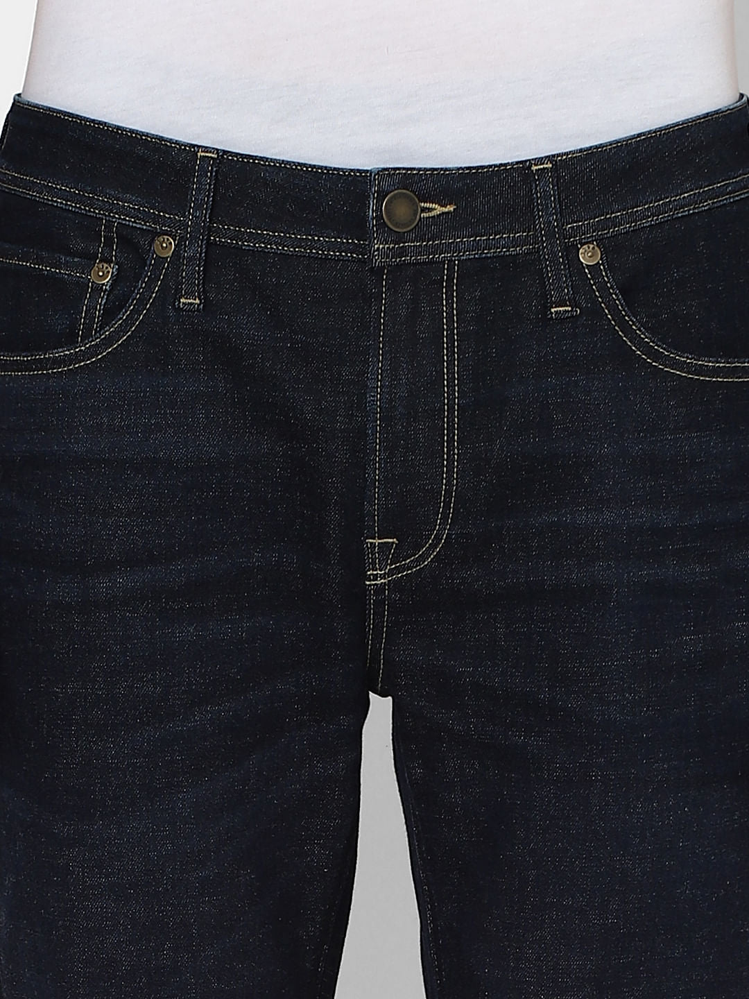 Dark Blue Low Rise Liam Skinny Jeans