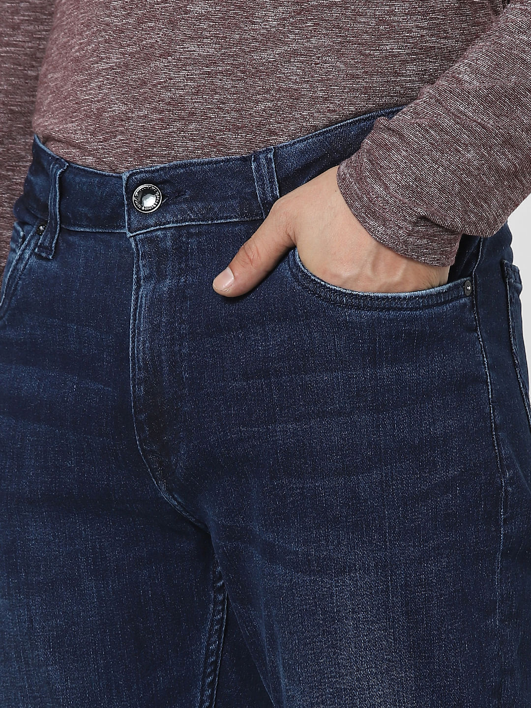 Blue Low Rise Ben Skinny Jeans