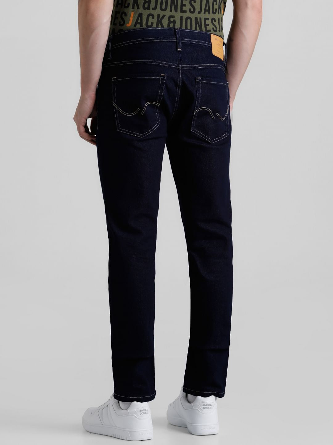 Dark Blue Low Rise Ben Skinny Jeans