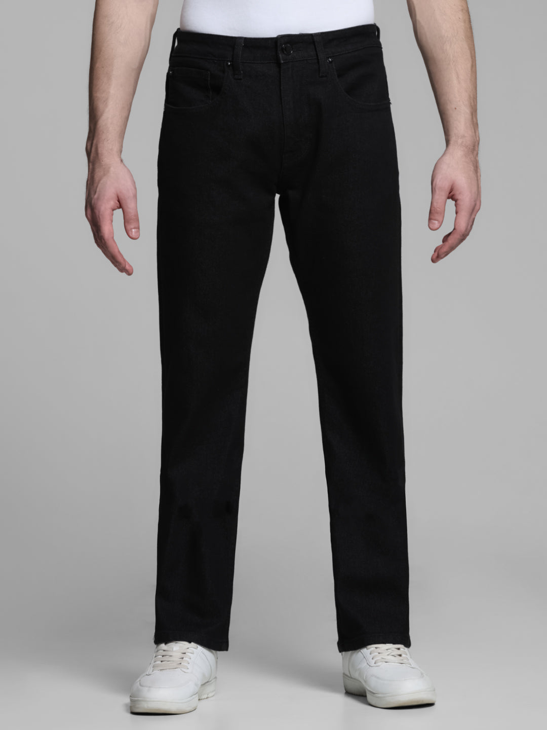 High Rise Bootcut Jeans - Black