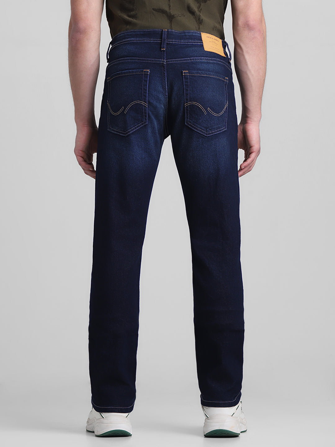 Clark Low Rise Regular Fit Jeans - Dark Blue