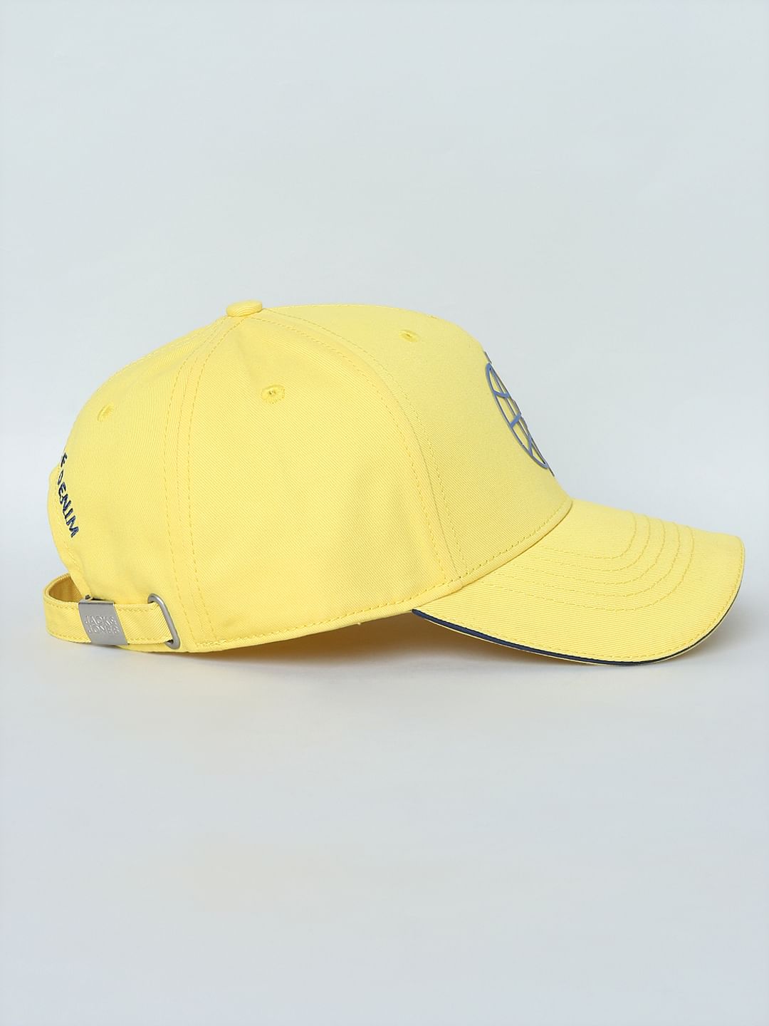 Yellow Branding Detail Baseball Cap