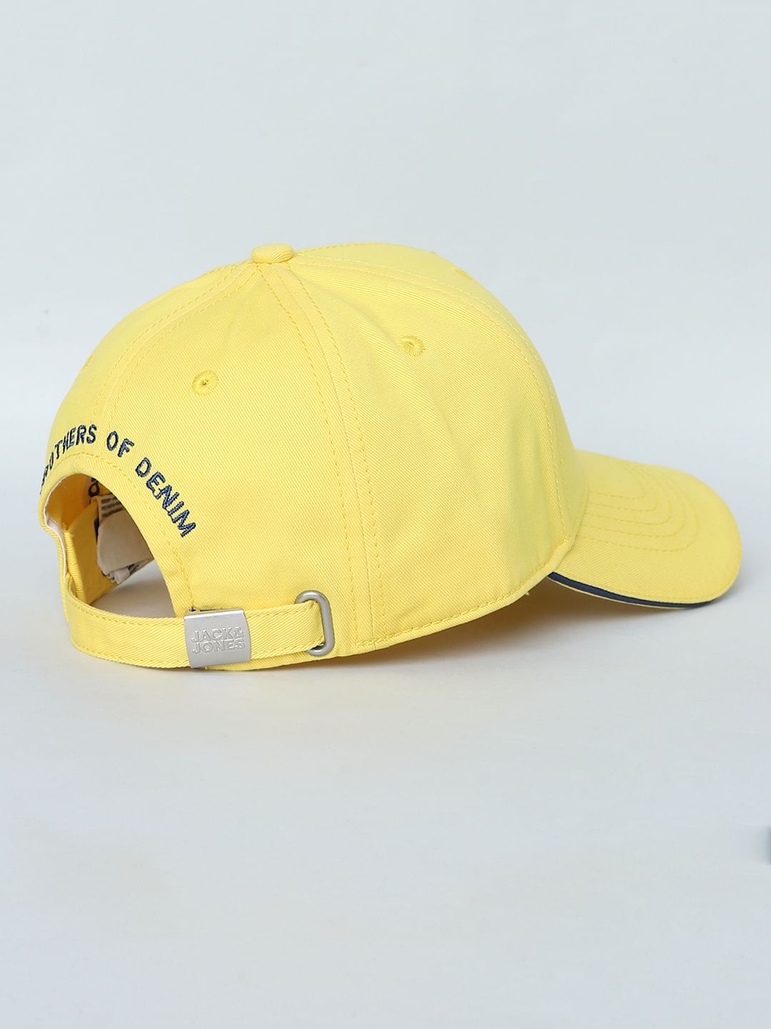 Yellow Branding Detail Baseball Cap