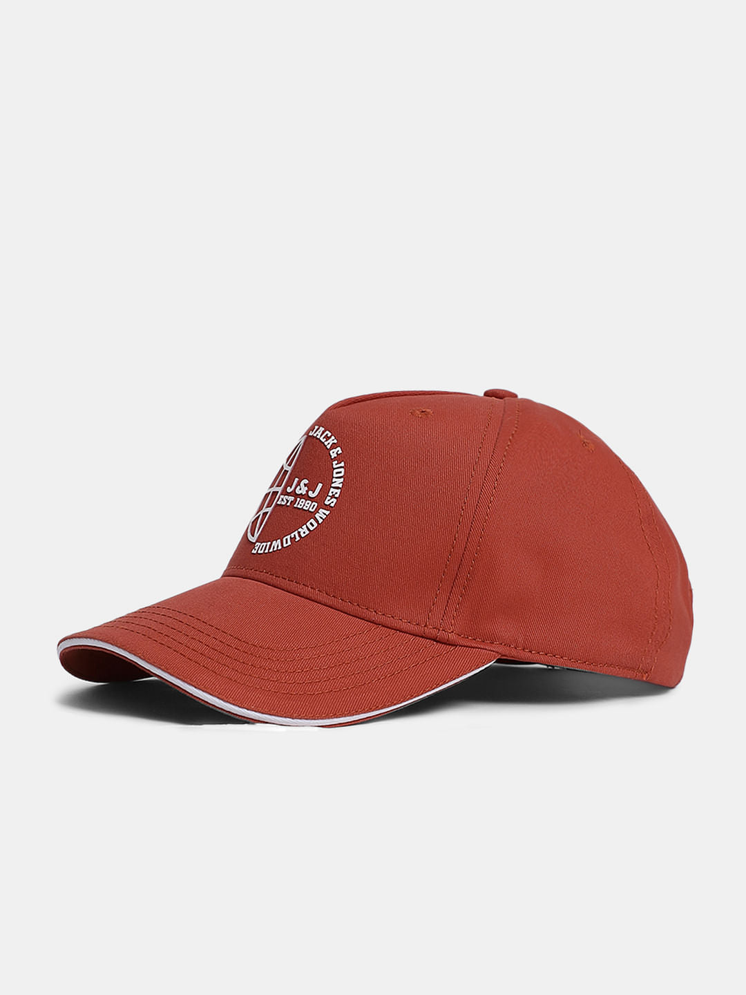 Rust Logo Print Baseball Cap