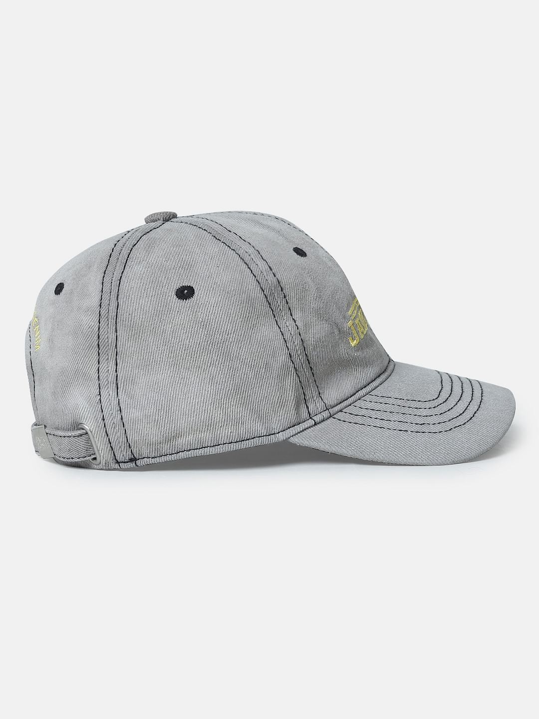 Grey Denim Cap