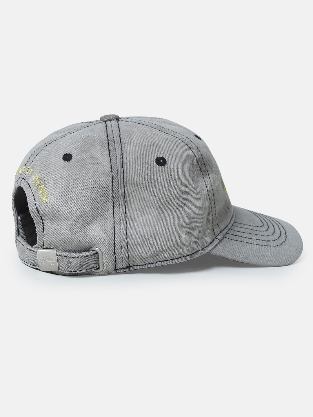 Grey Denim Cap